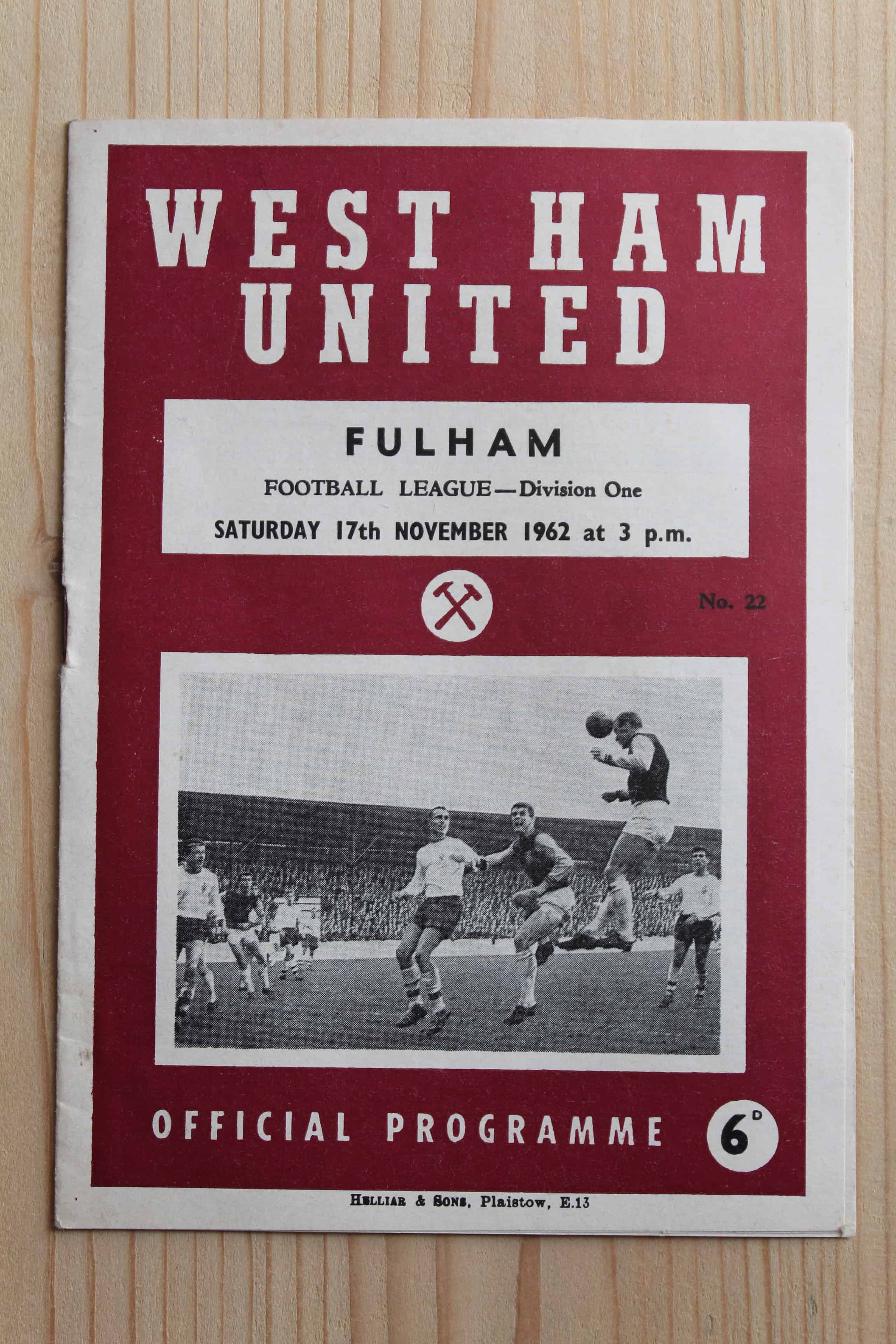 West Ham United FC v Fulham FC
