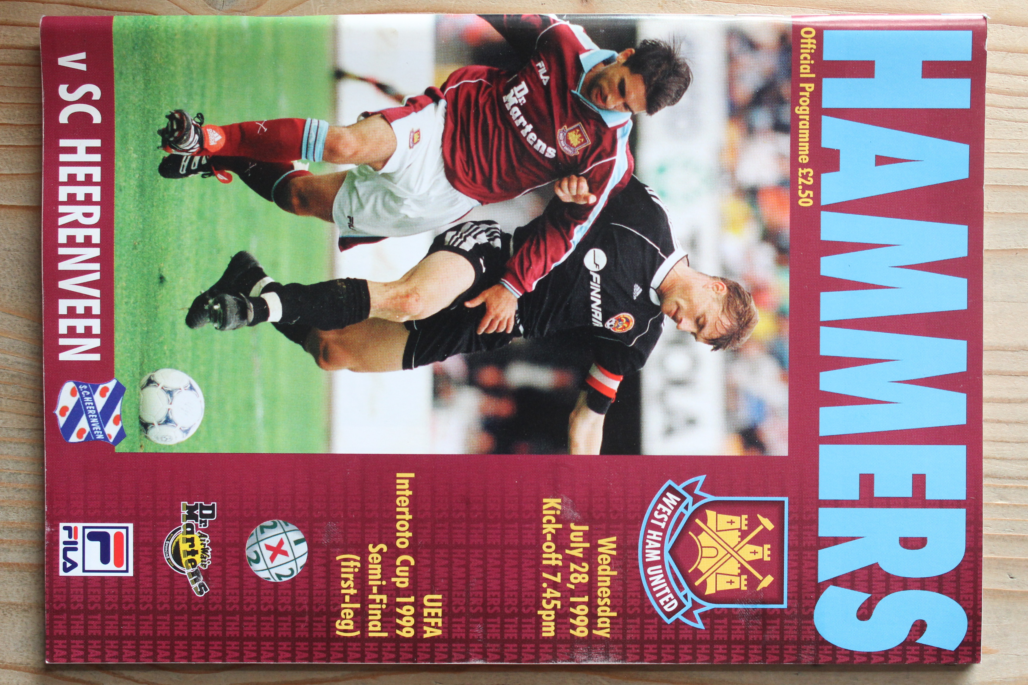 West Ham United FC v SC Heerenveen