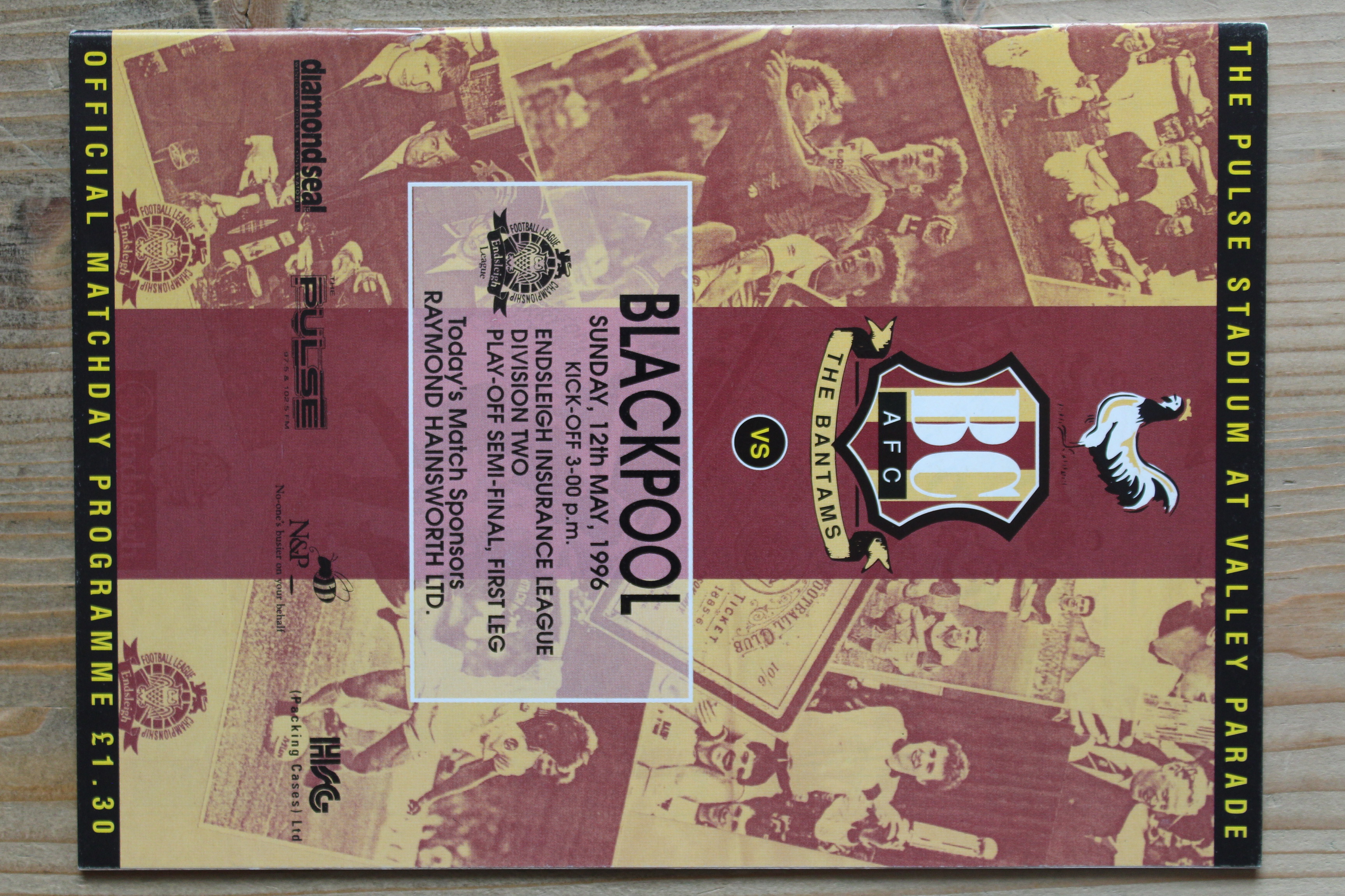 Bradford City FC v Blackpool FC