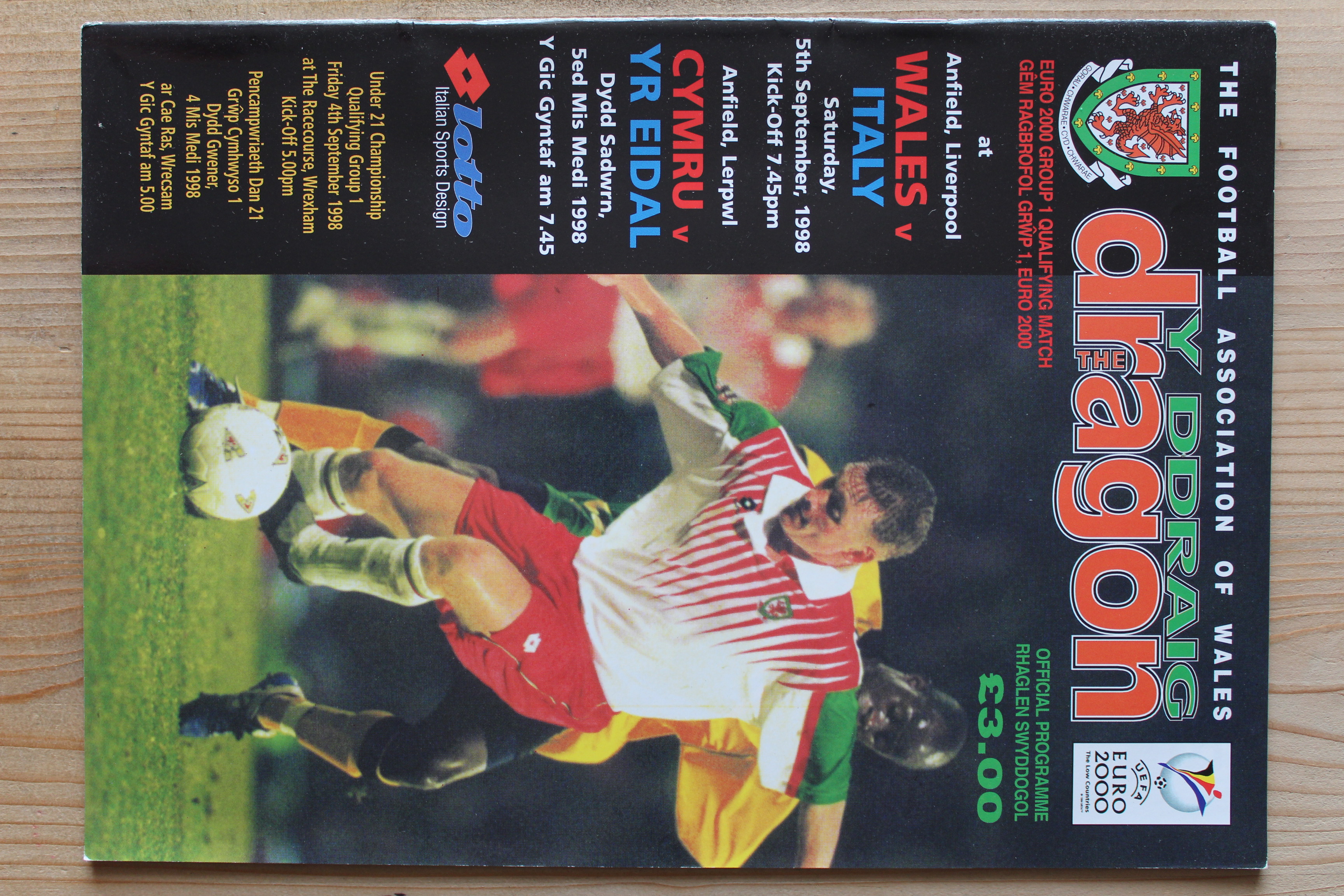 Wales v Italy