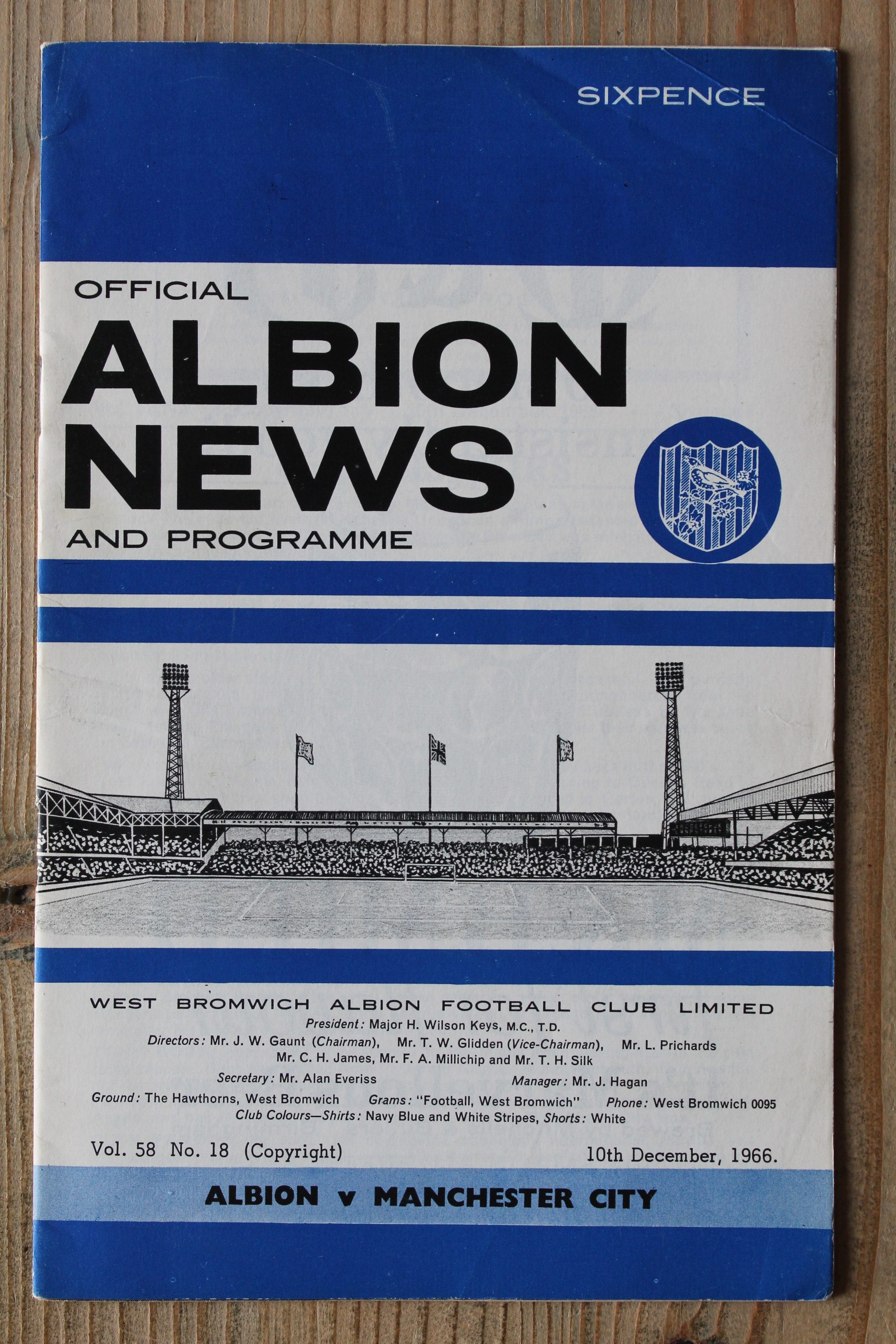West Bromwich Albion FC  v Manchester City FC