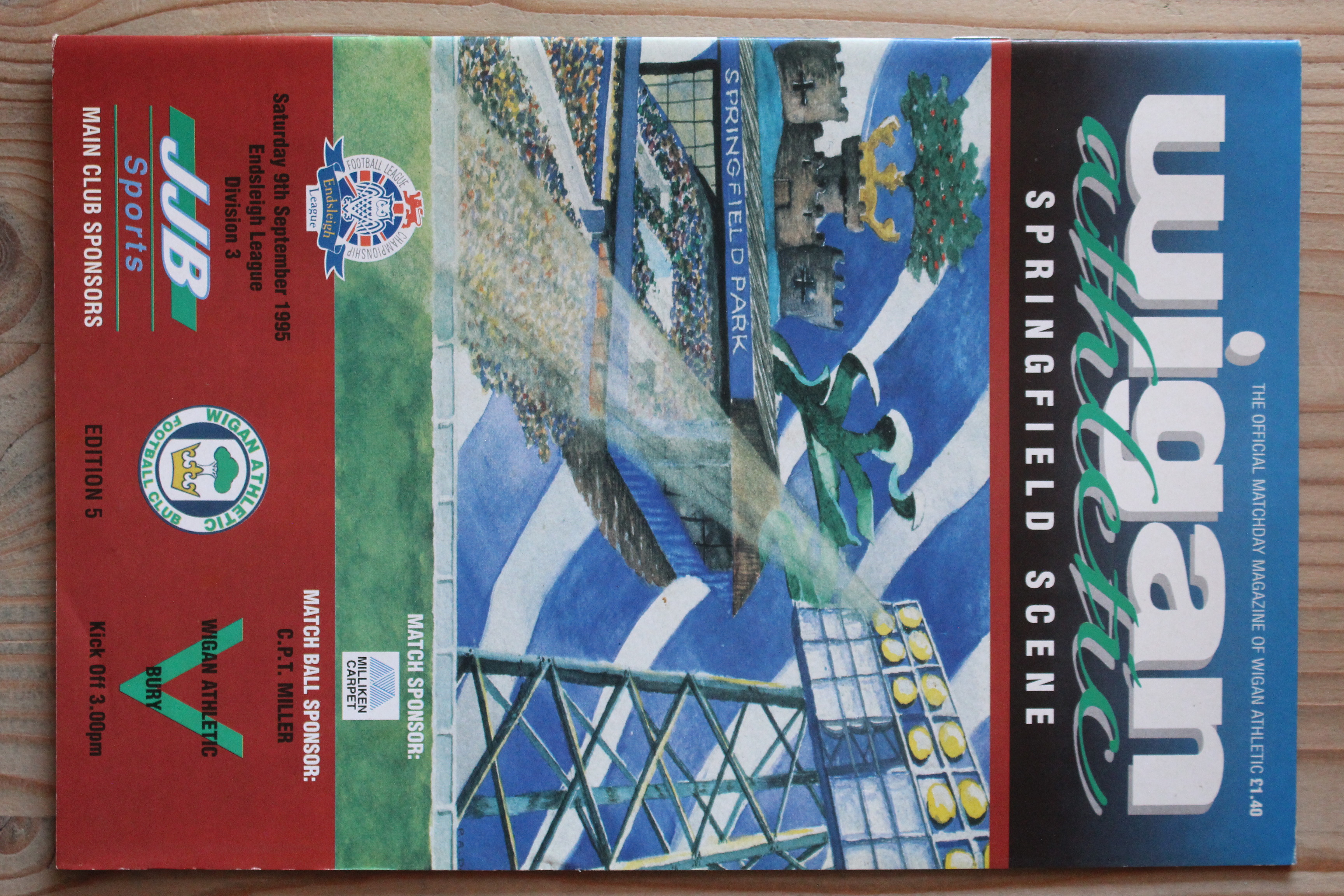 Wigan Athletic FC v Bury FC