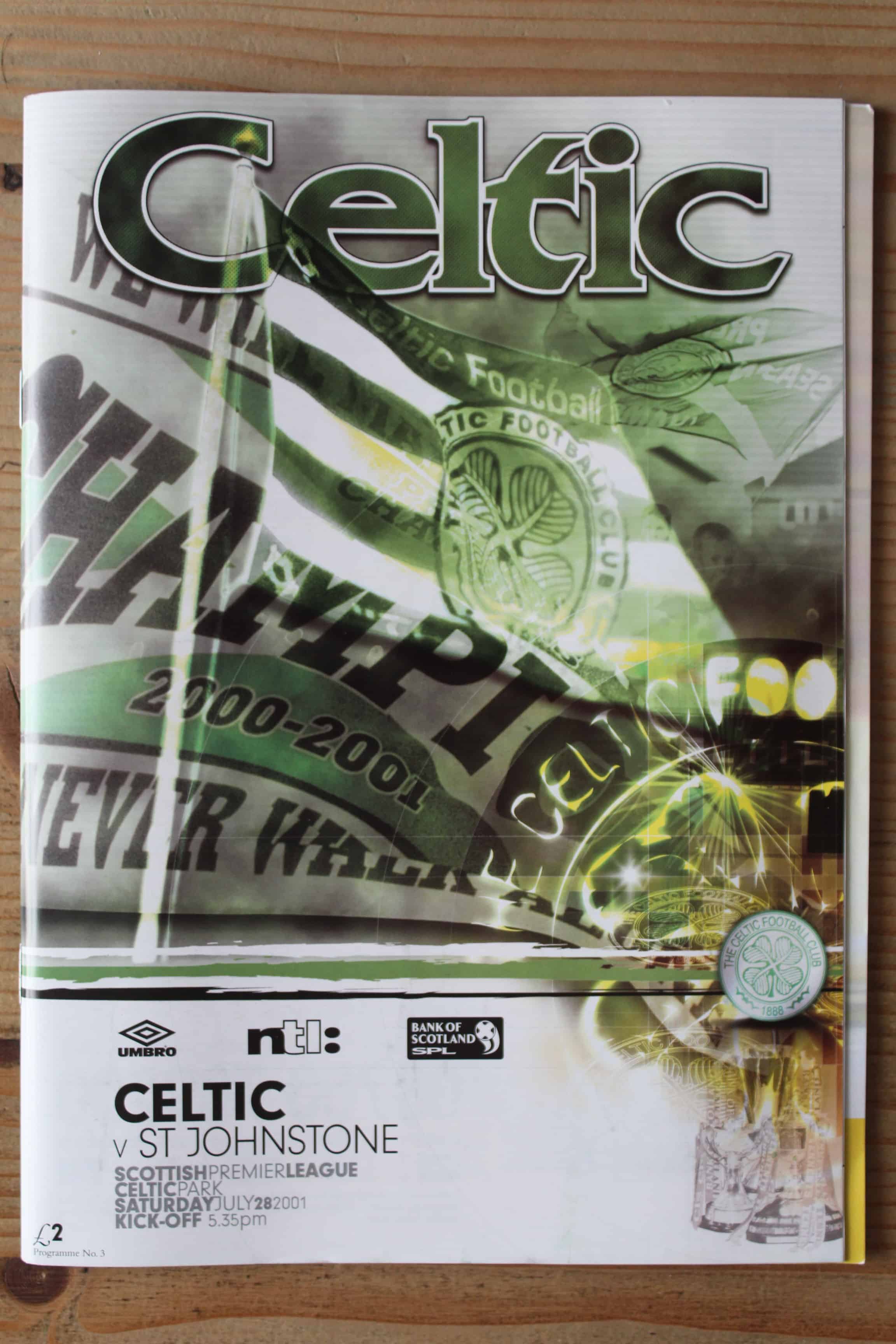 Celtic (Glasgow) FC v St Johnstone FC
