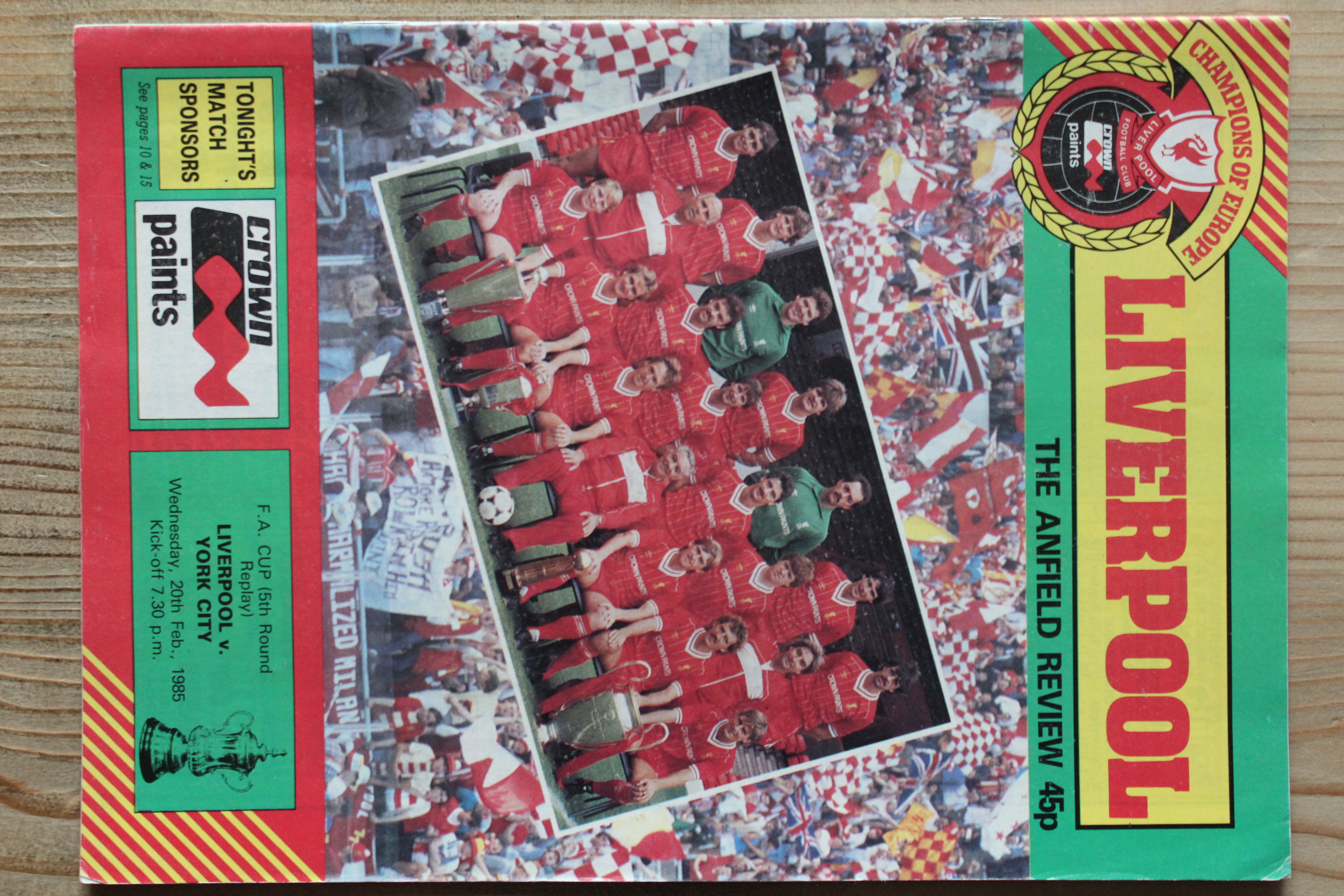 Liverpool FC v York City FC