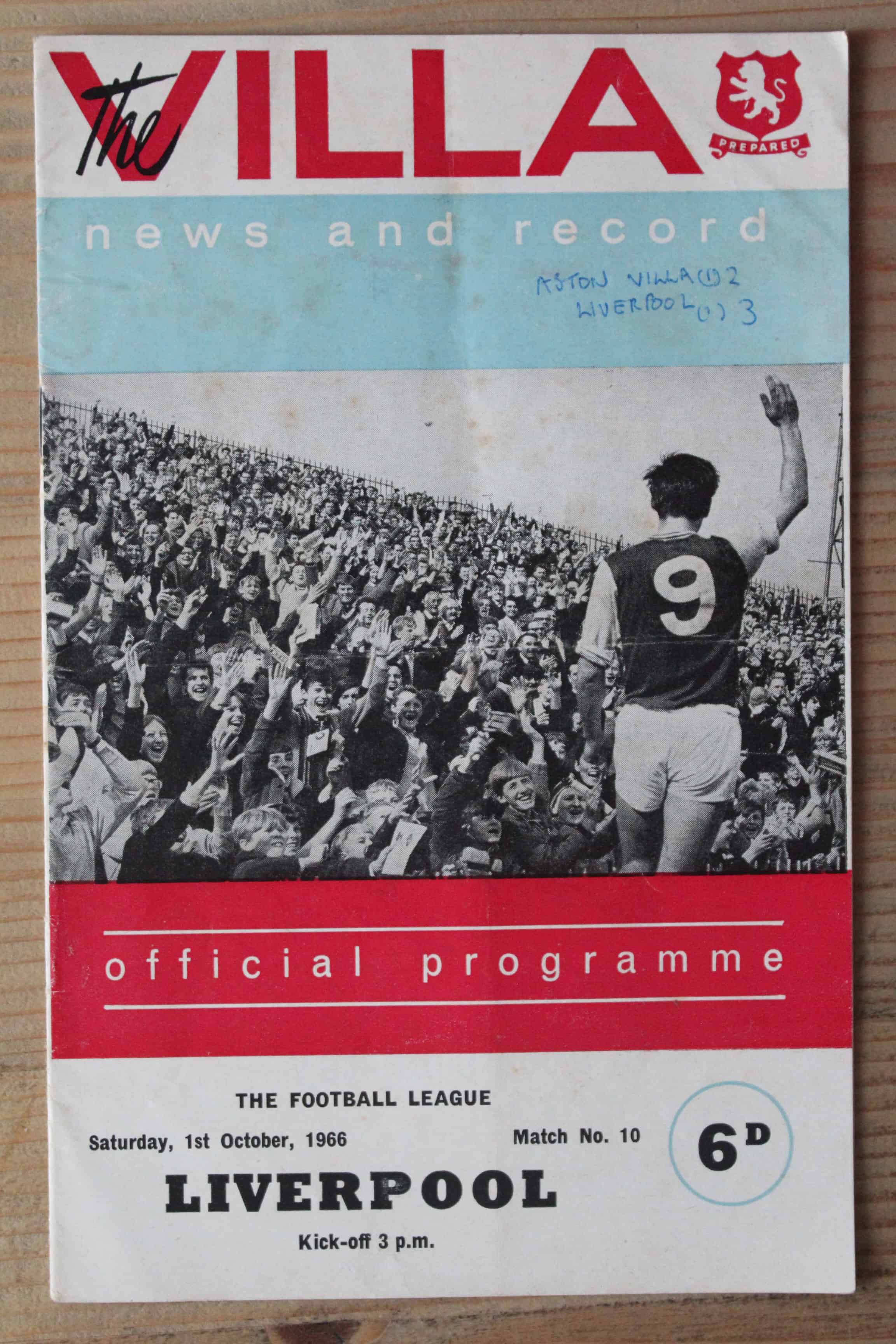 Aston Villa FC v Liverpool FC