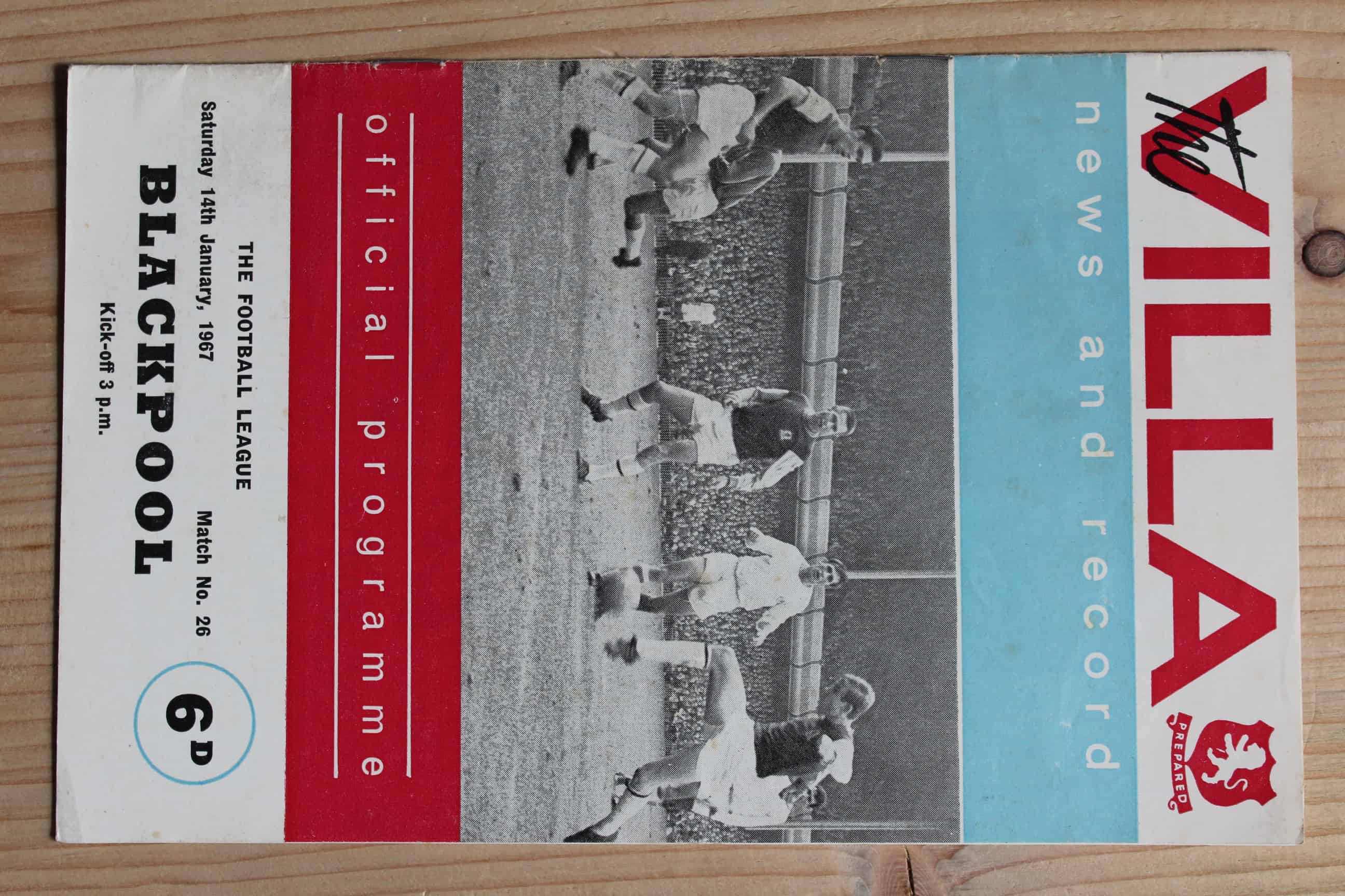 Aston Villa FC v Blackpool FC