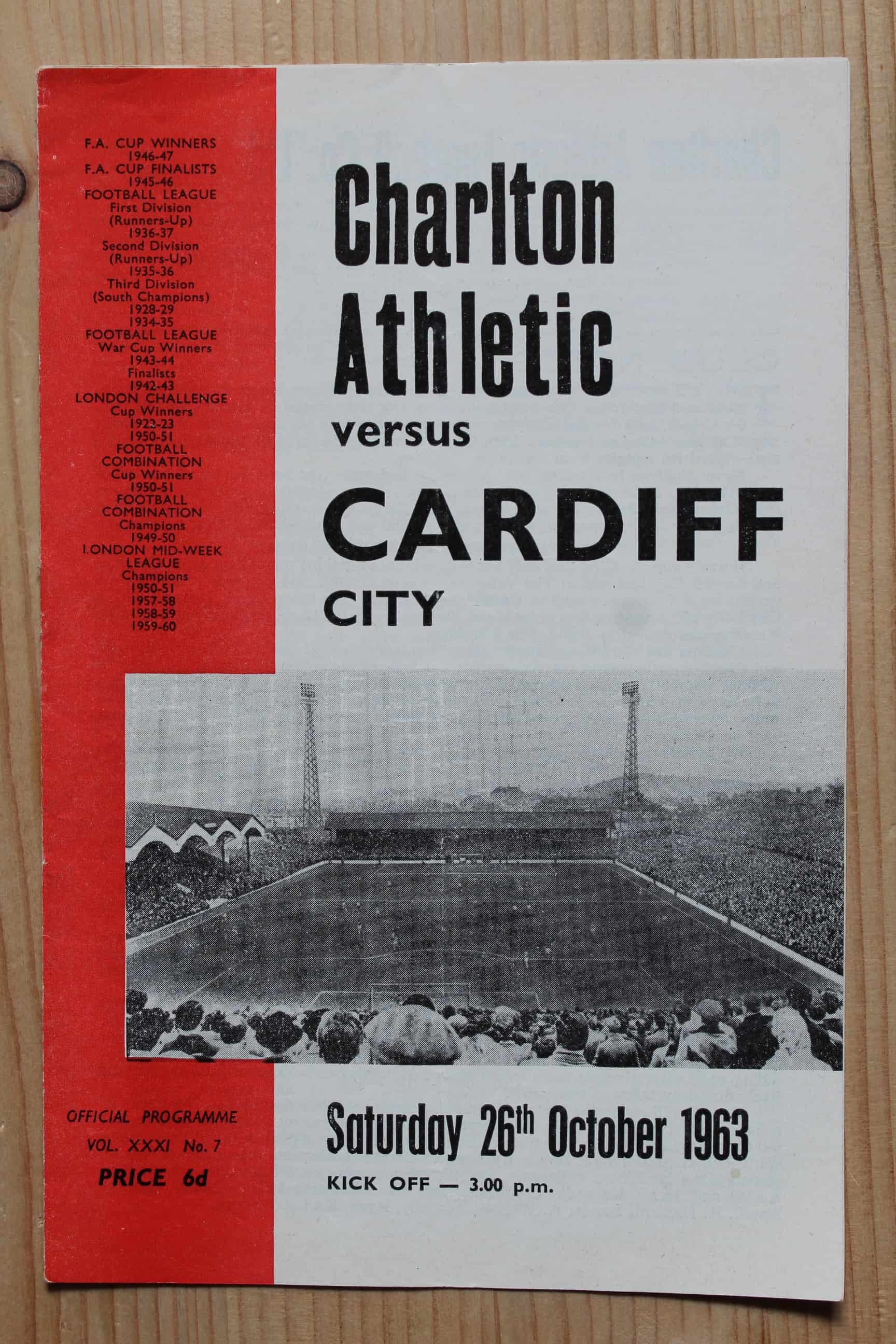 Charlton Athletic FC v Cardiff City FC