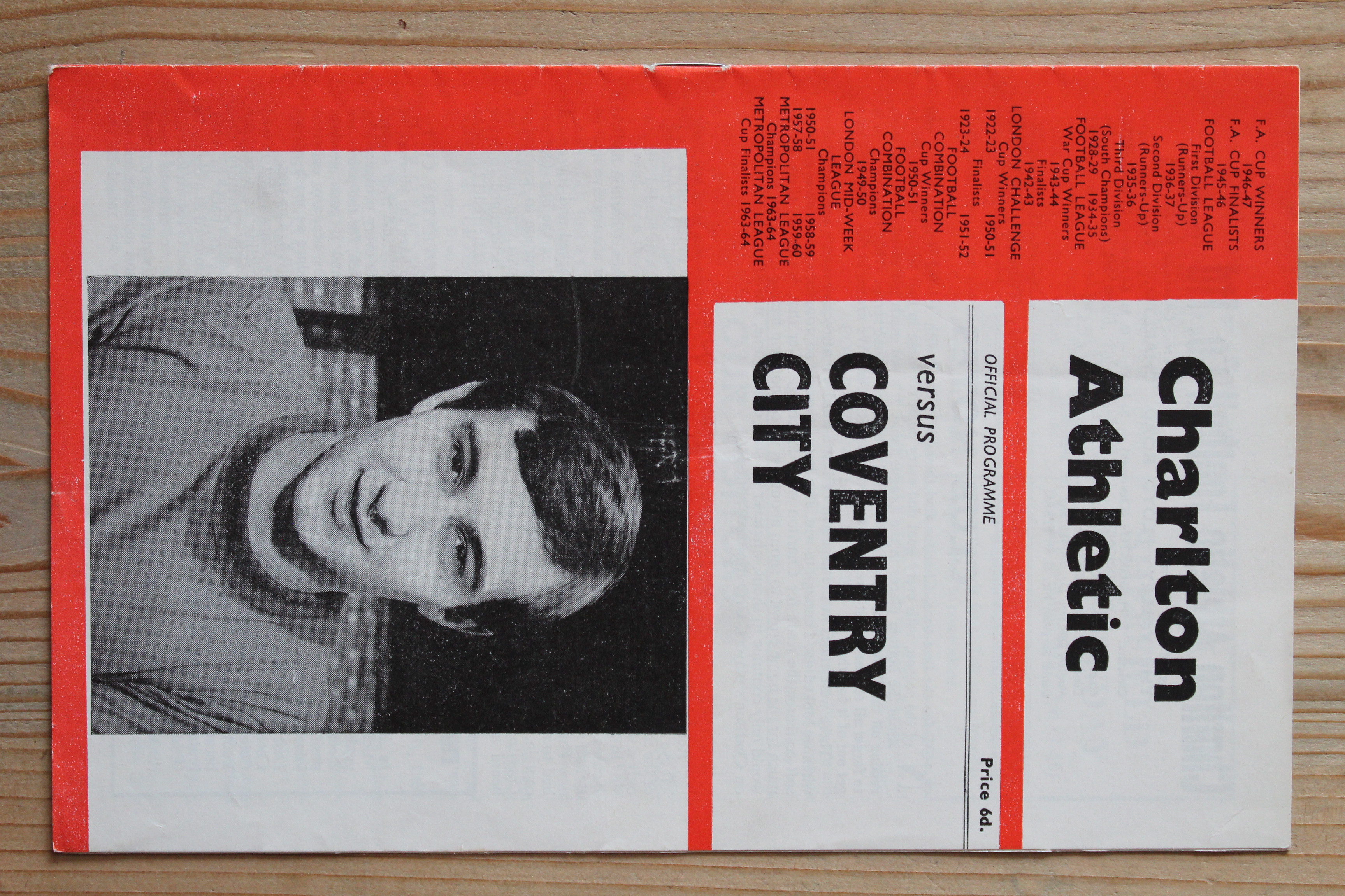 Charlton Athletic FC v Coventry City FC