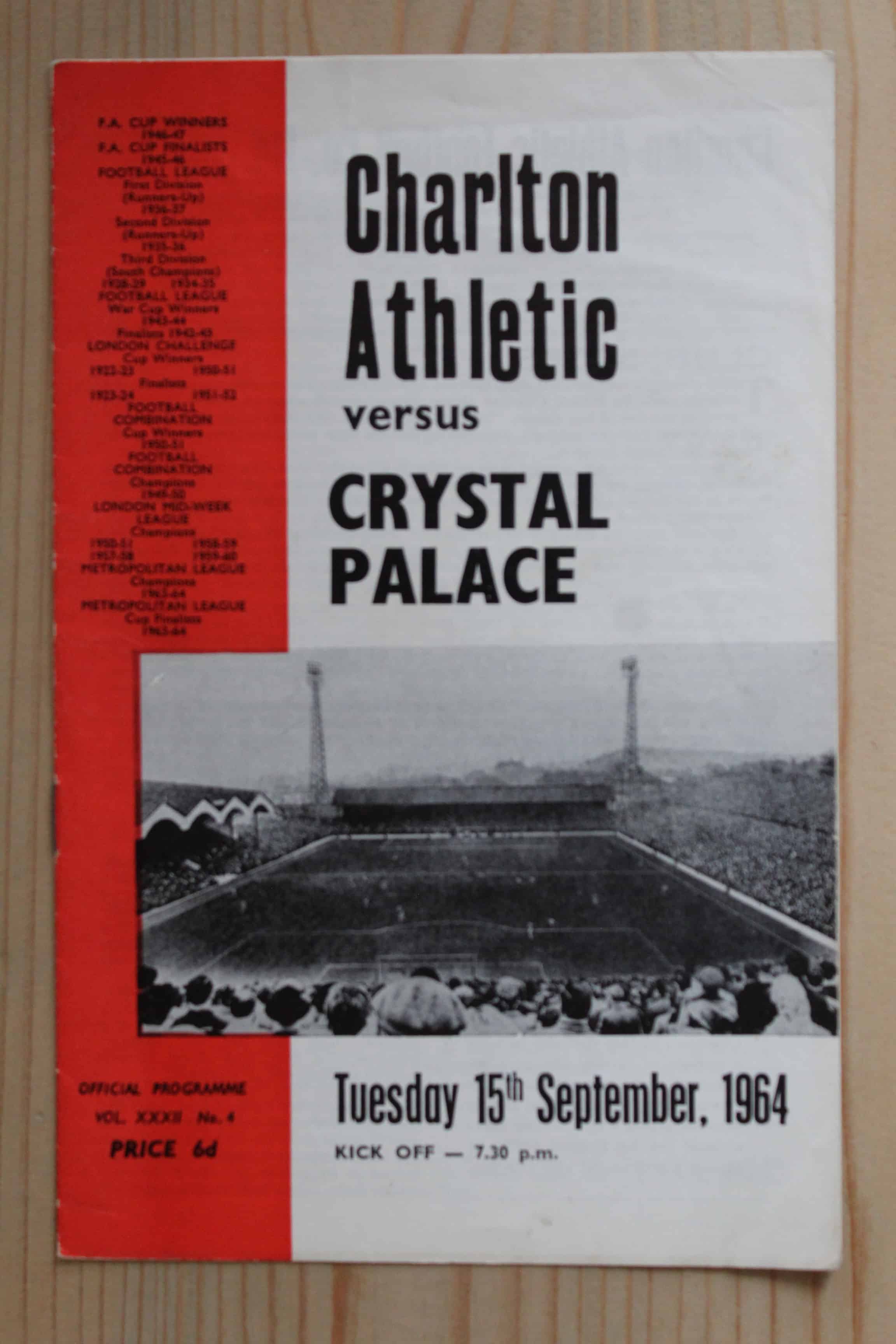 Charlton Athletic FC v Crystal Palace FC