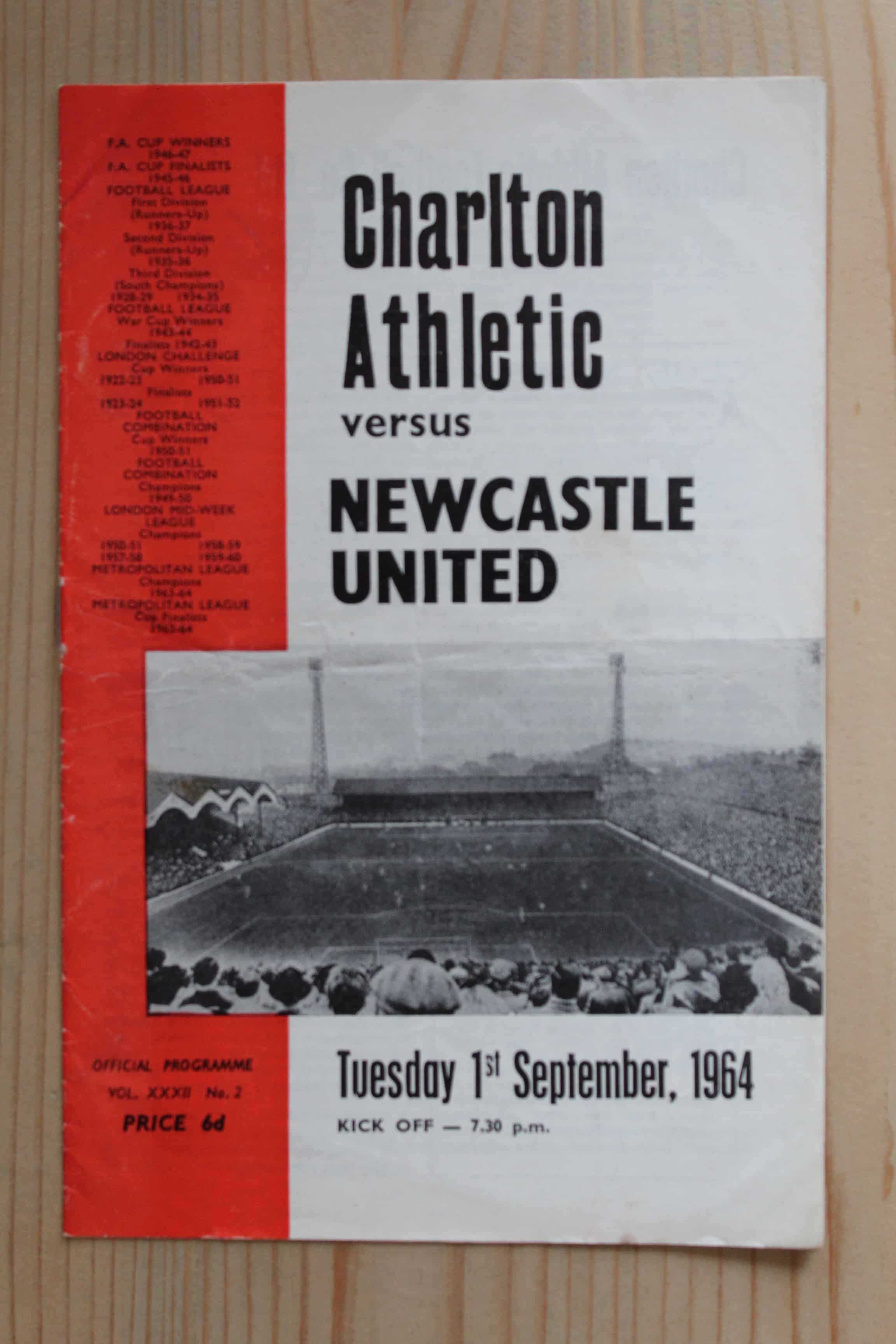 Charlton Athletic FC v Newcastle United FC
