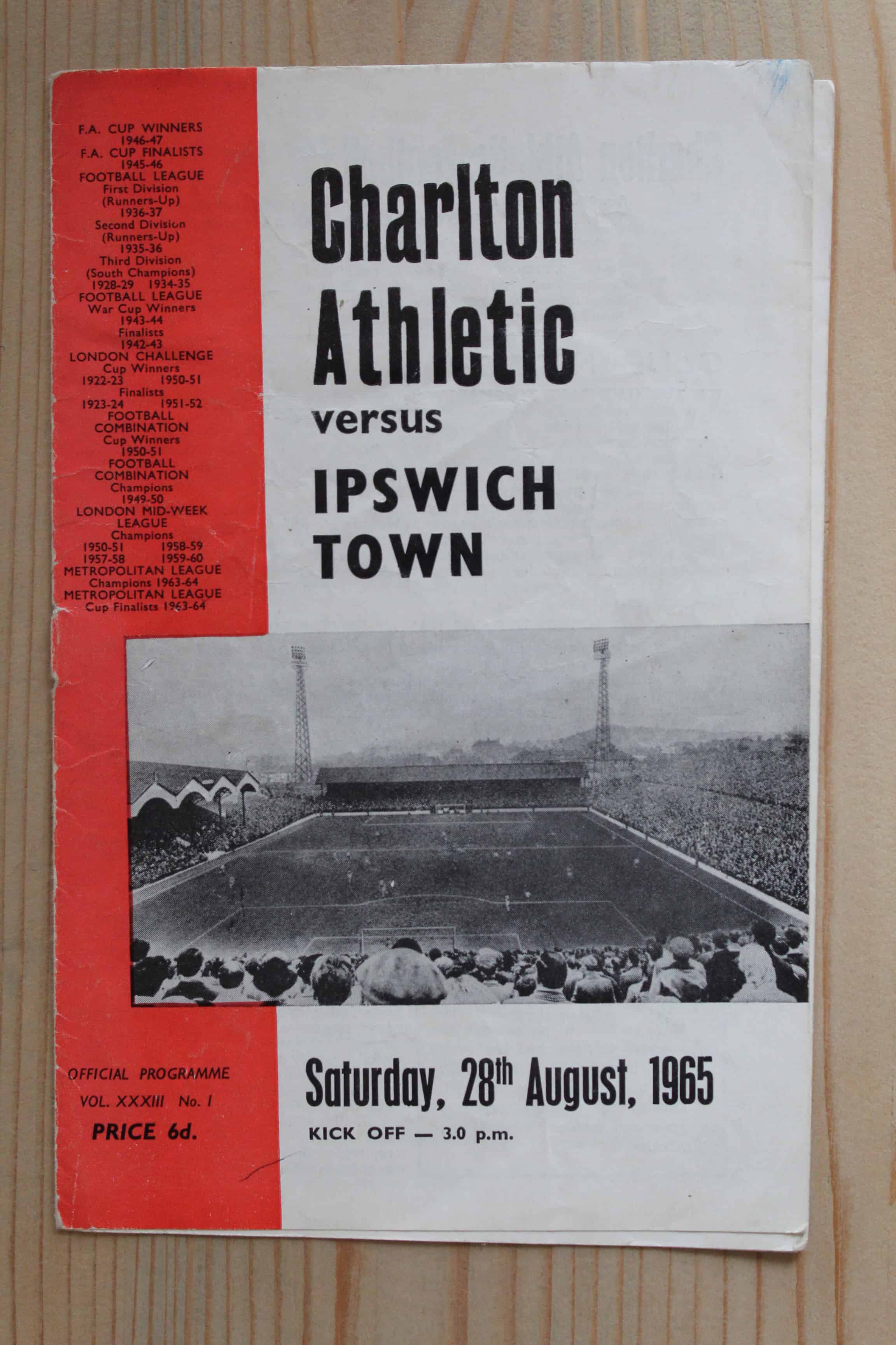 Charlton Athletic FC v Ipswich Town FC