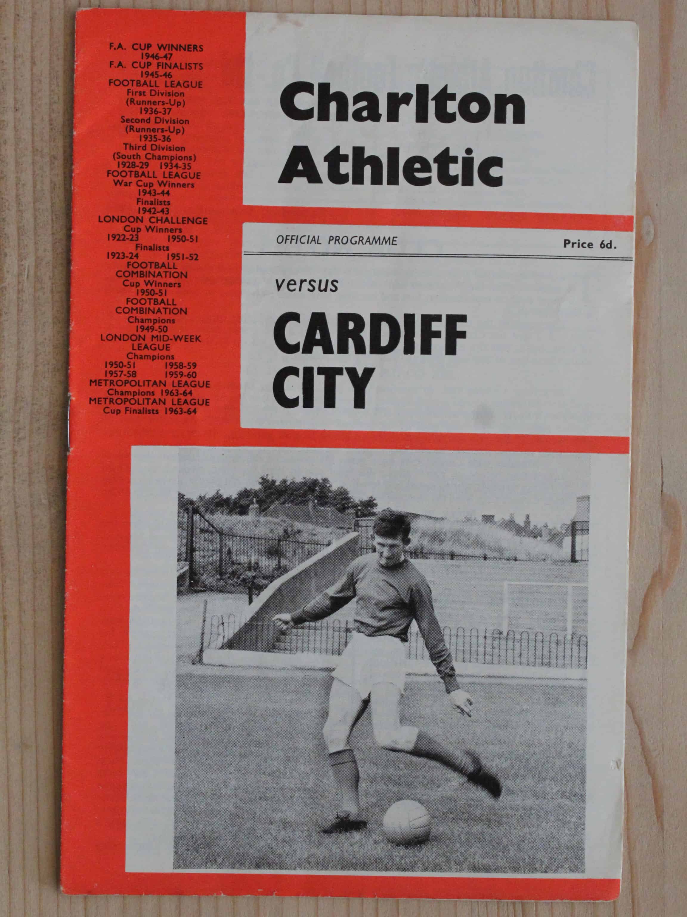 Charlton Athletic FC v Cardiff City FC