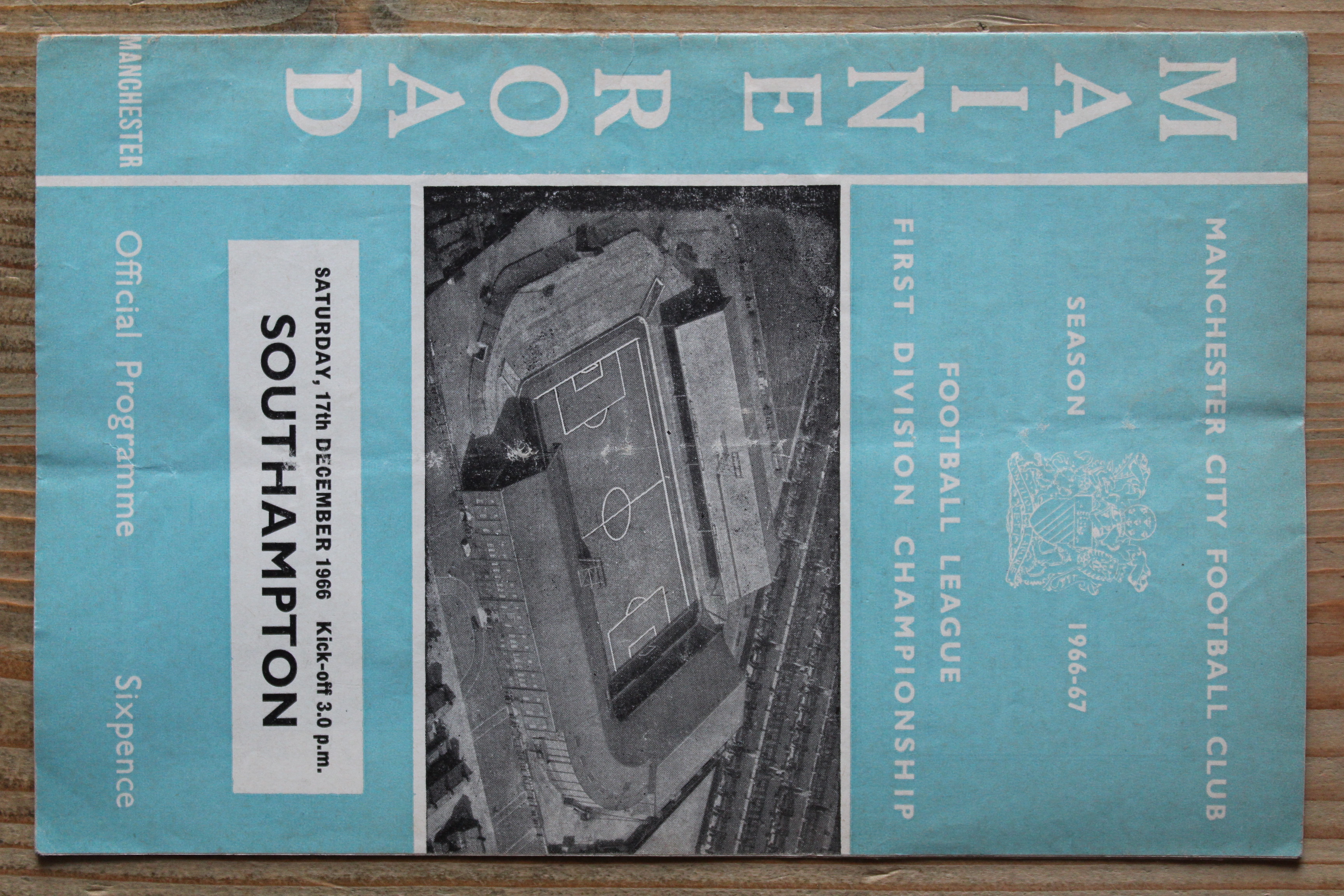 Manchester City FC v Southampton FC