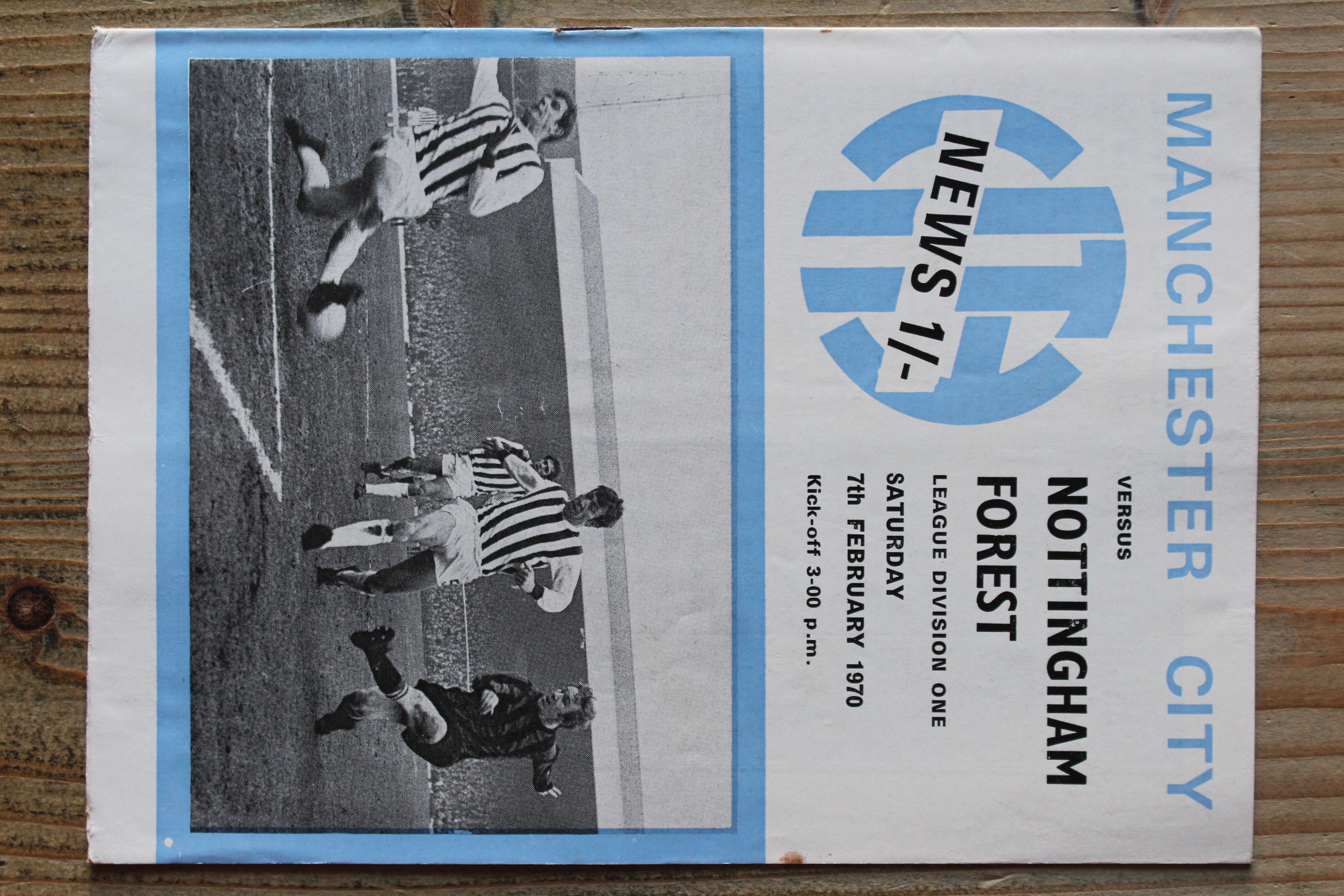 Manchester City FC v Nottingham Forest FC