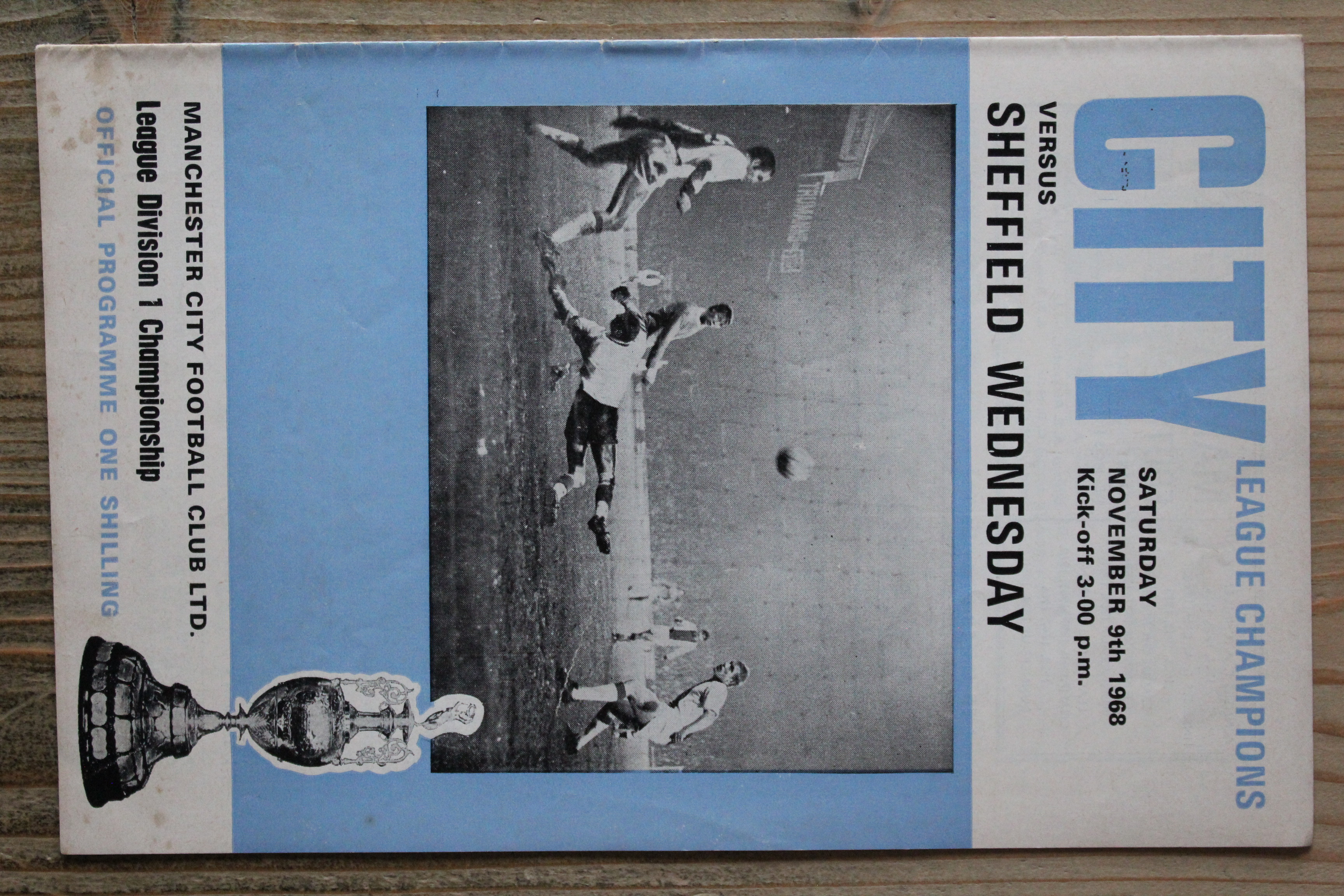 Manchester City FC v Sheffield Wednesday FC 