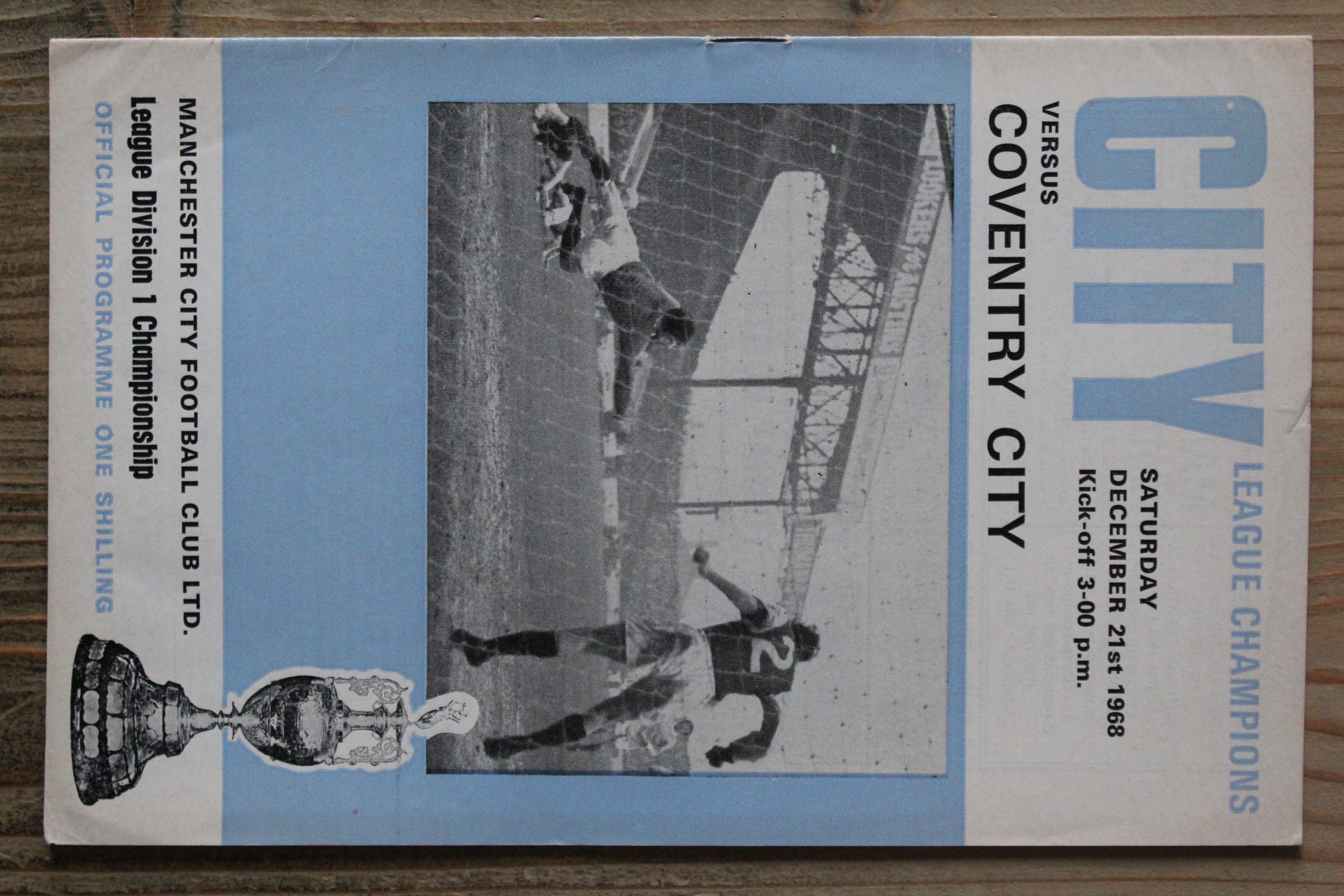 Manchester City FC v Coventry City FC