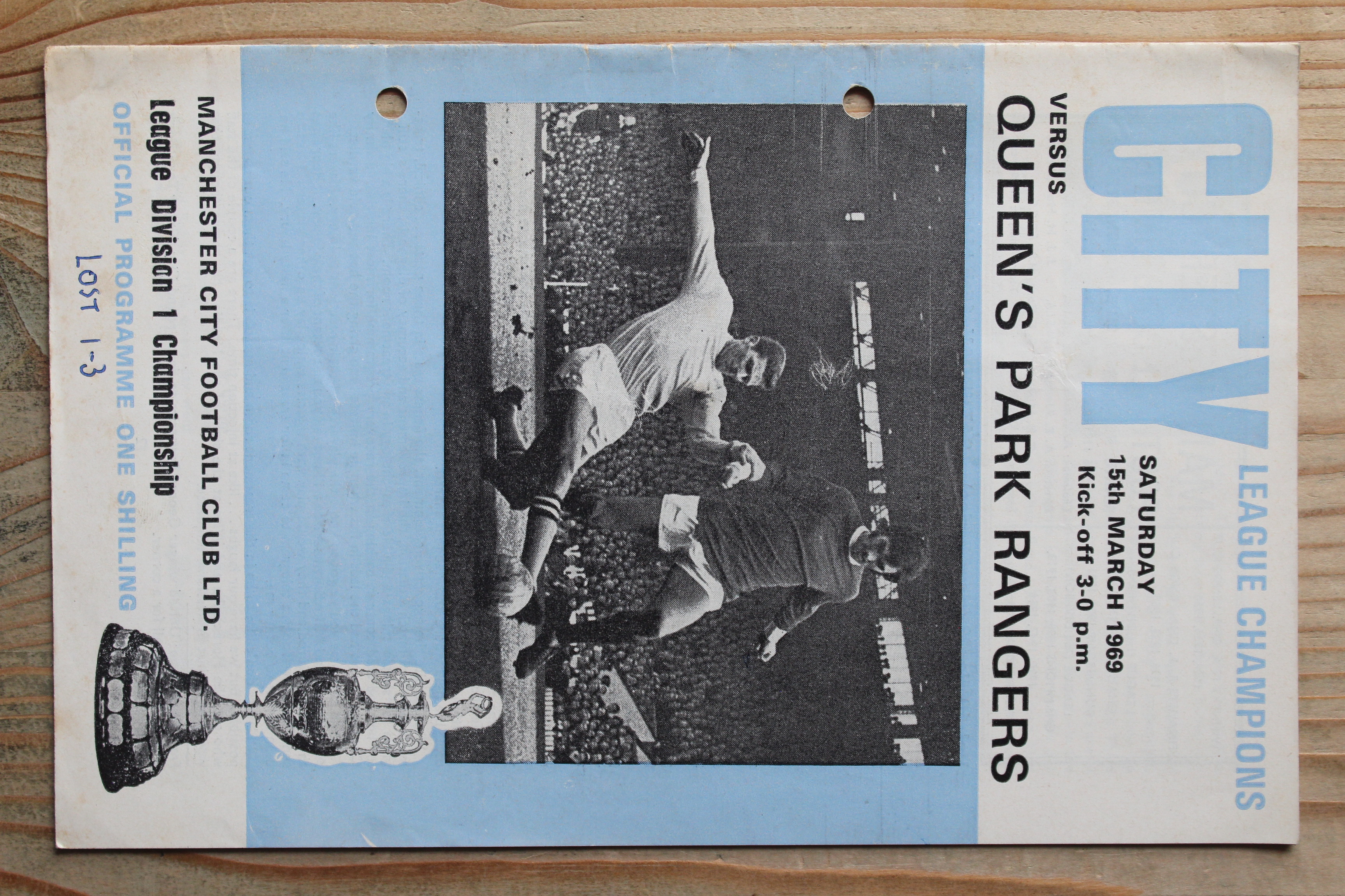Manchester City FC v Queens Park Rangers FC