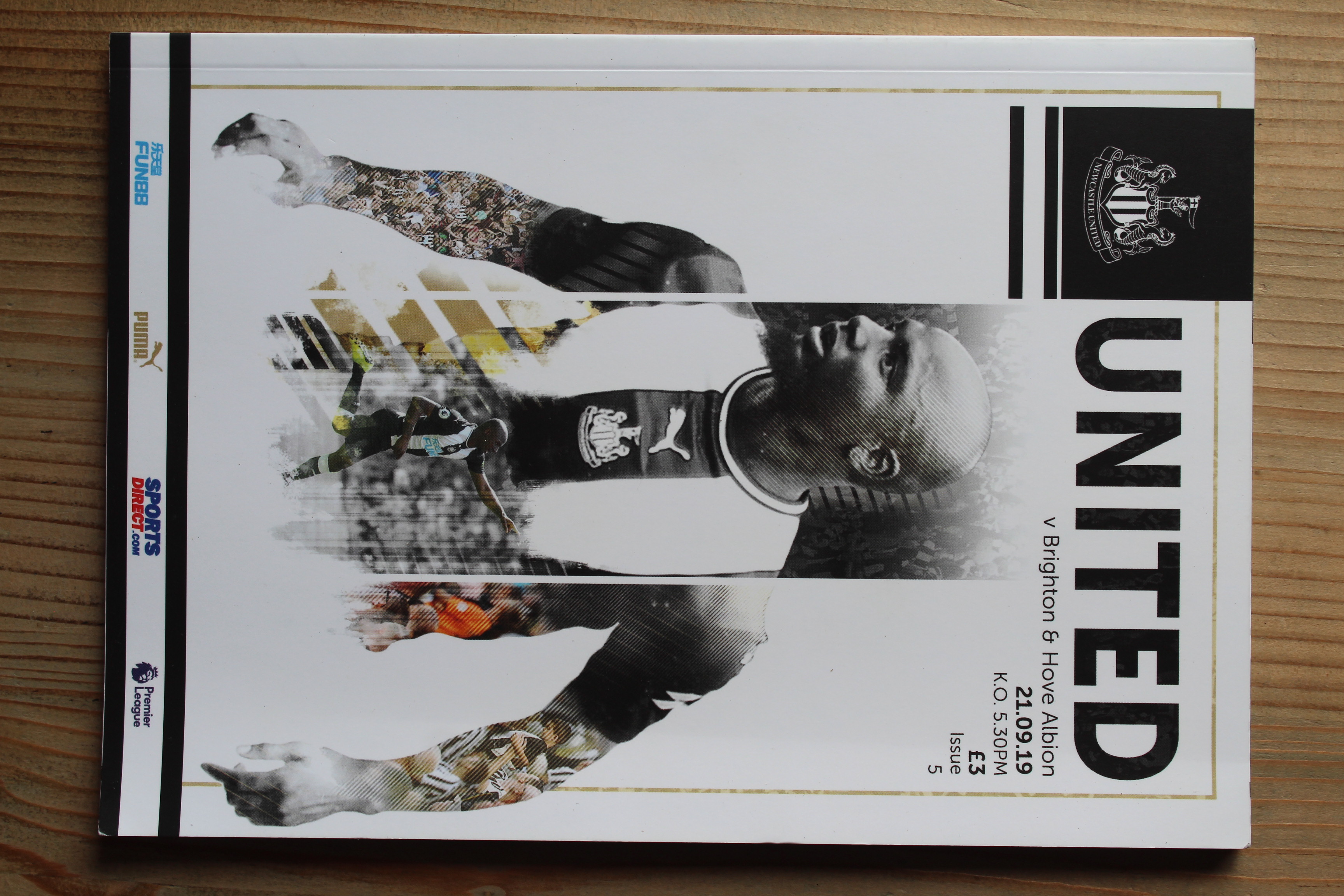 Newcastle United FC v Brighton & Hove Albion FC