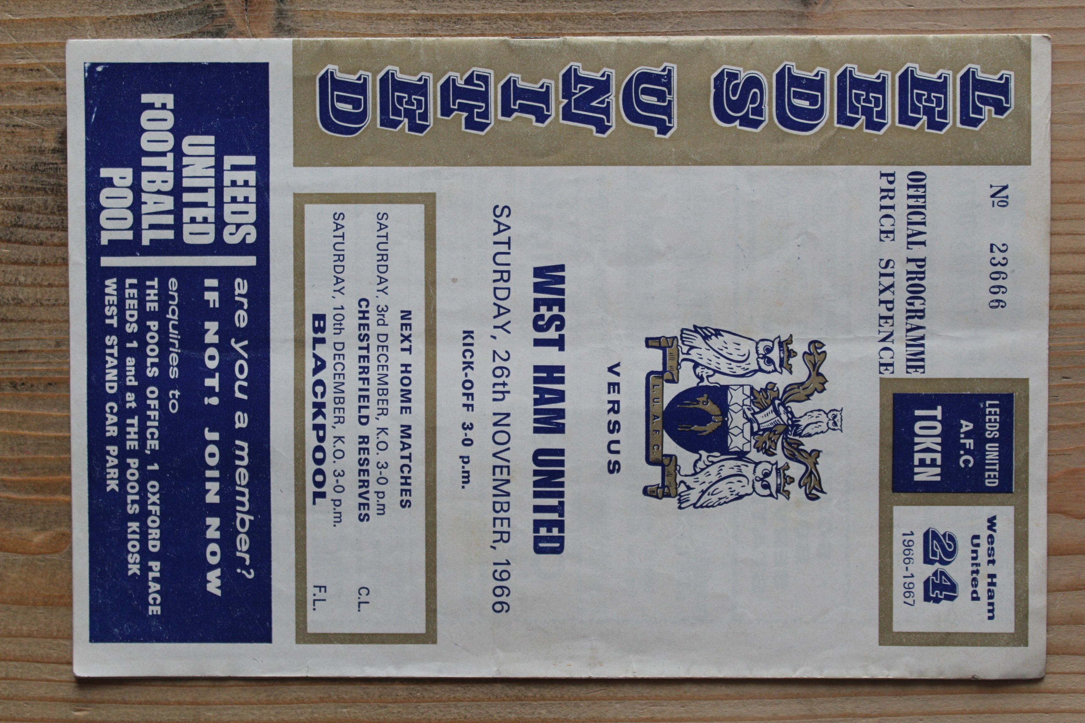 Leeds United FC v West Ham United FC