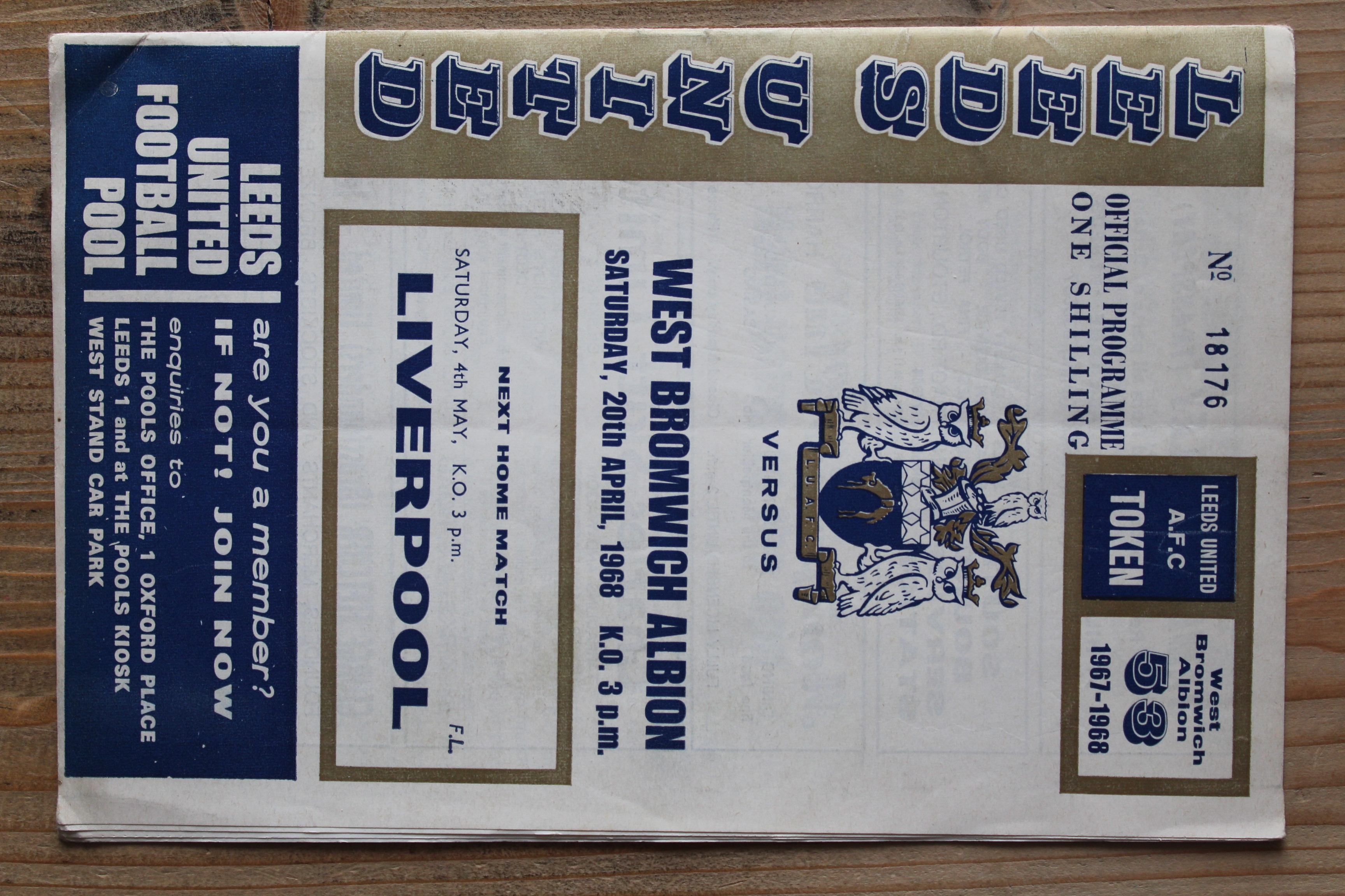 Leeds United FC v West Bromwich Albion FC 