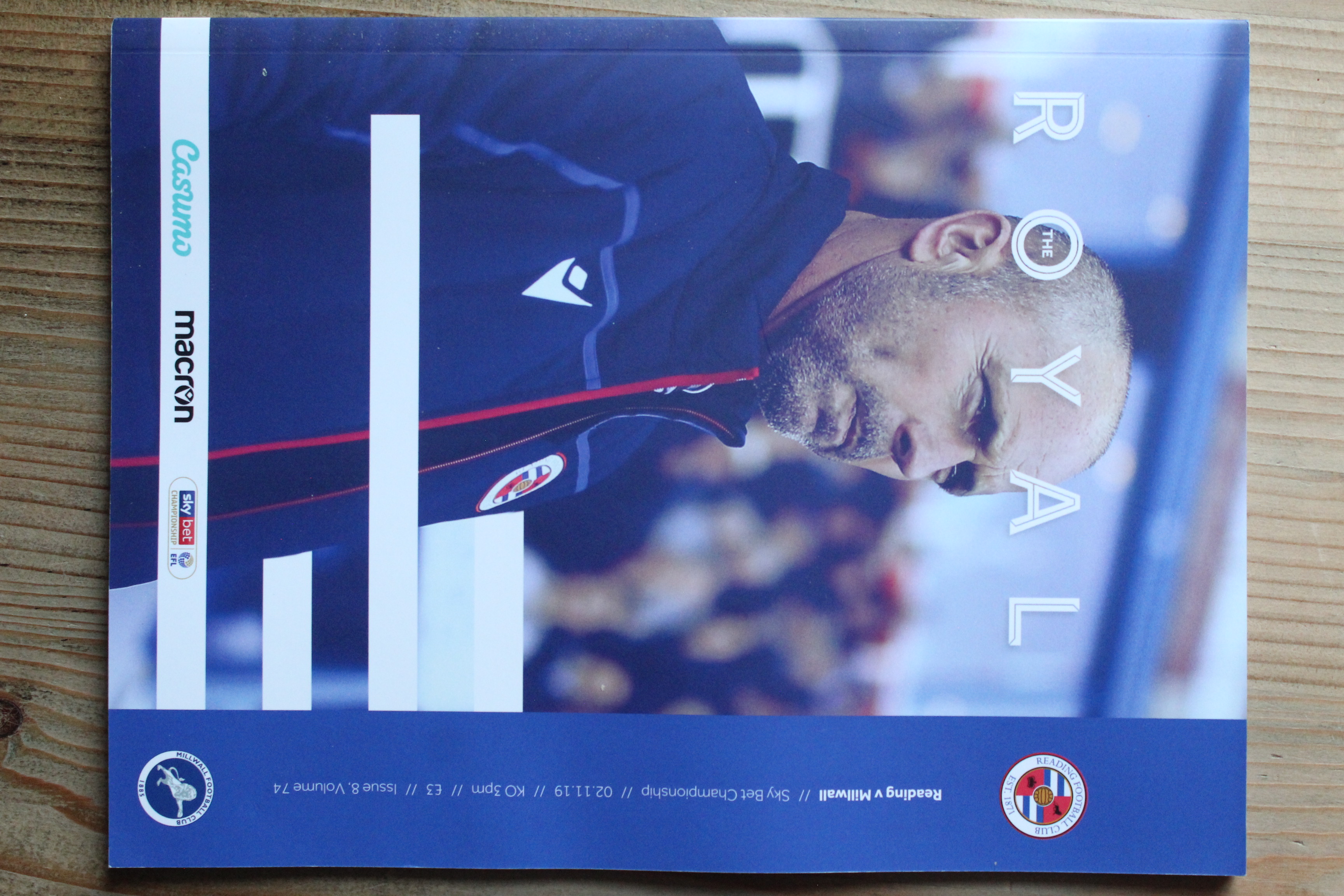 Reading FC v Millwall FC