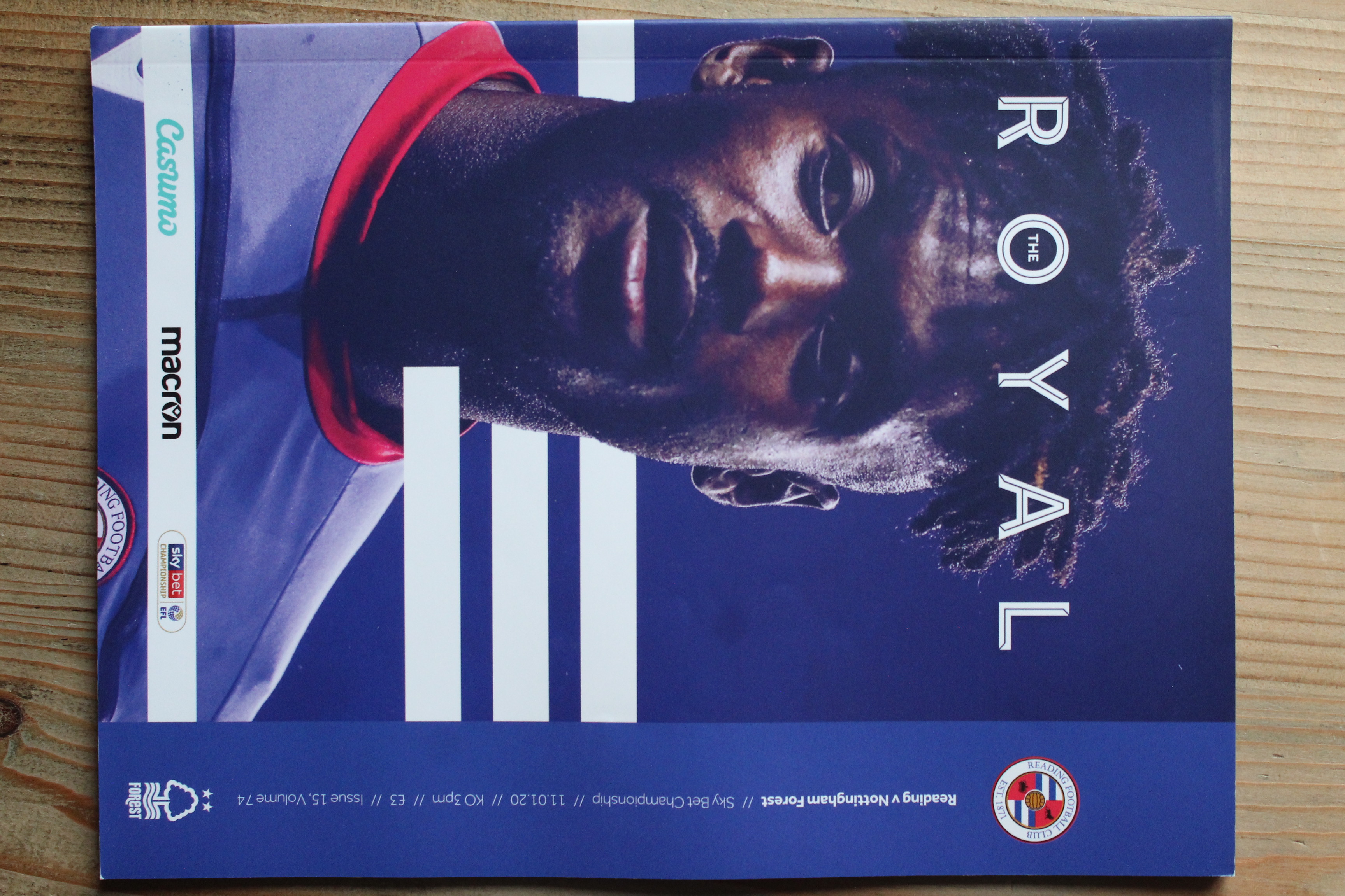 Reading FC v Nottingham Forest FC