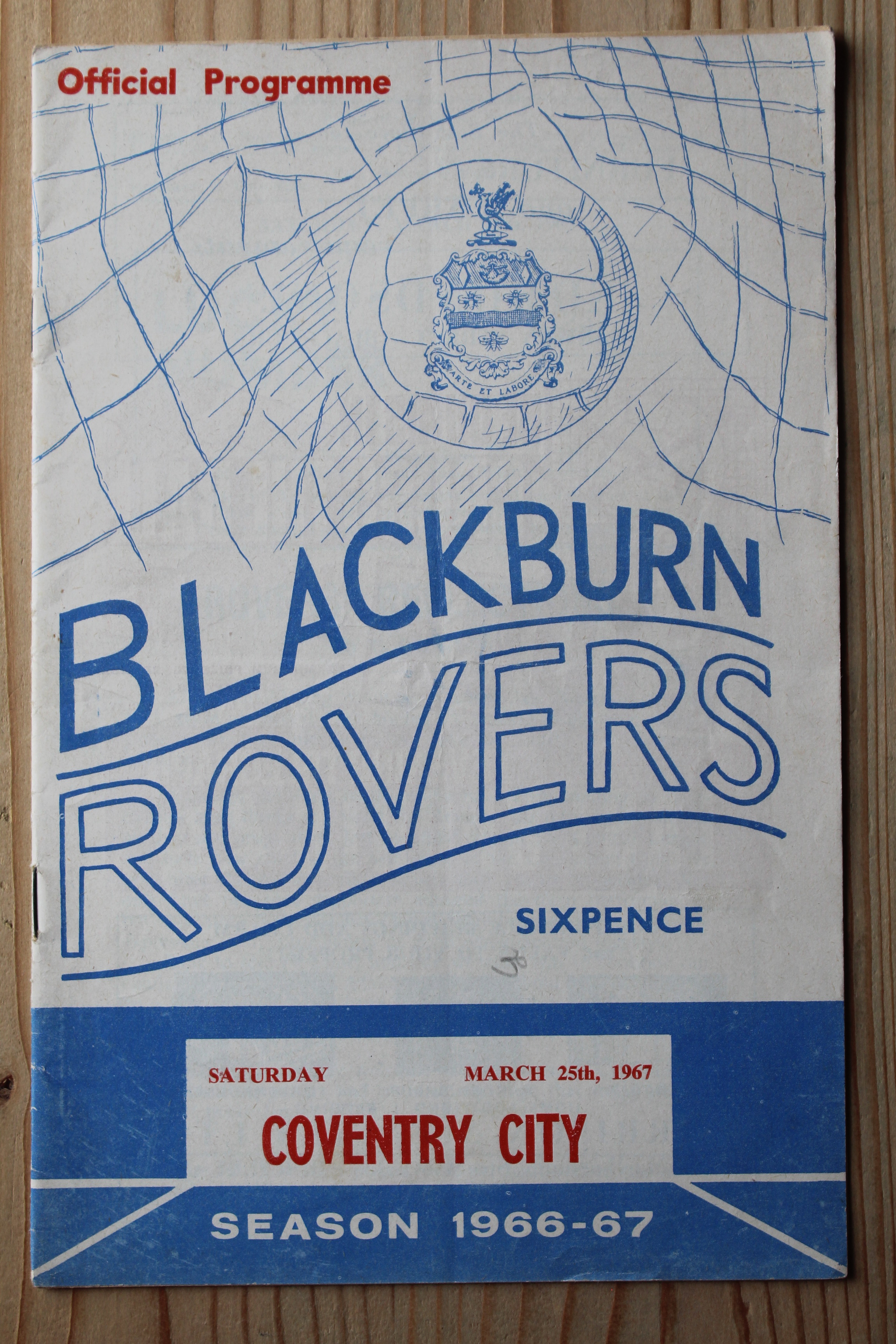 Blackburn Rovers FC v Coventry City FC