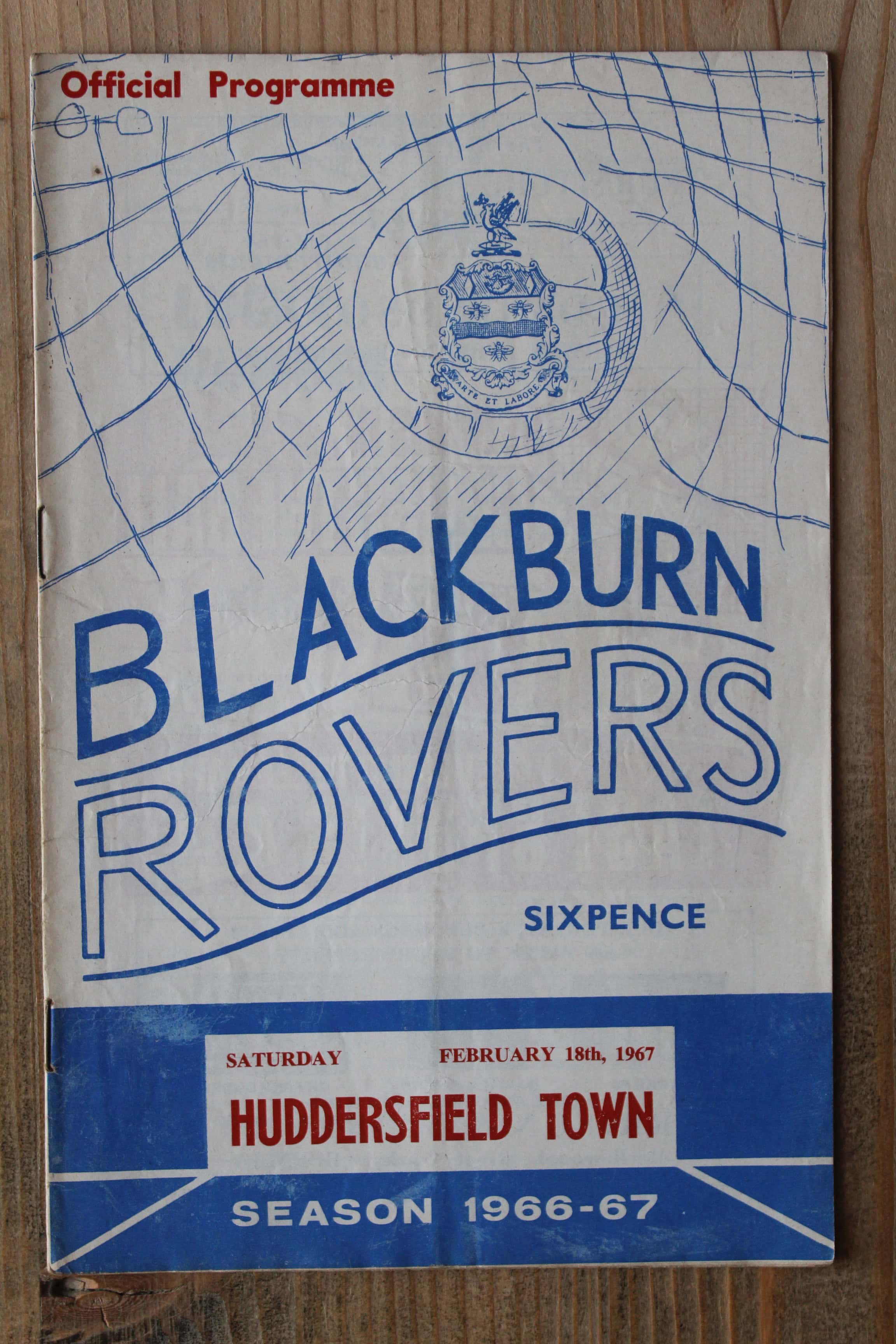 Blackburn Rovers FC v Huddersfield Town FC