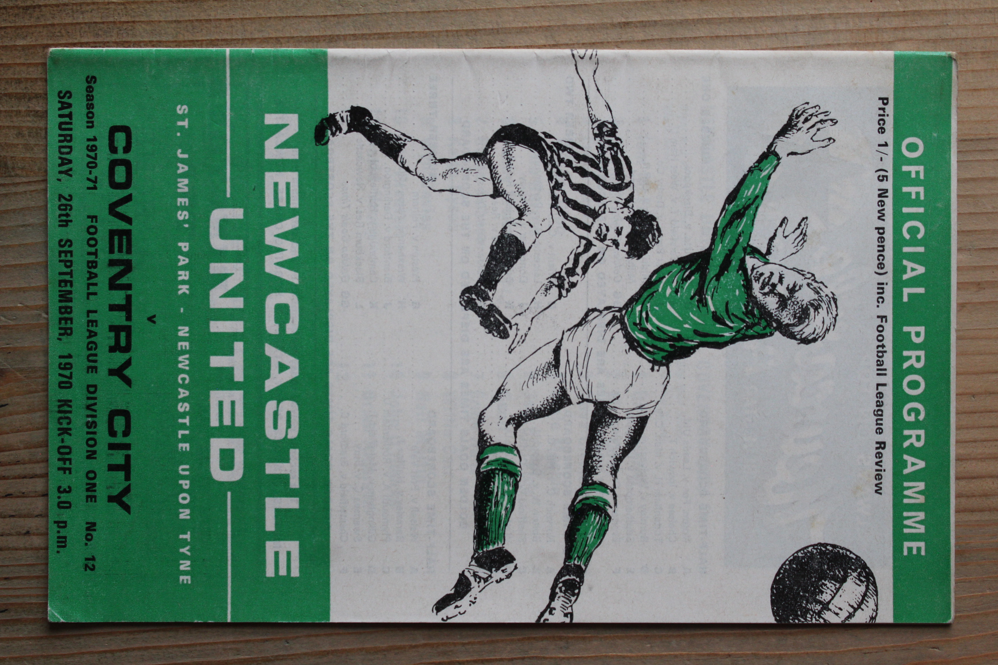 Newcastle United FC v Coventry City FC