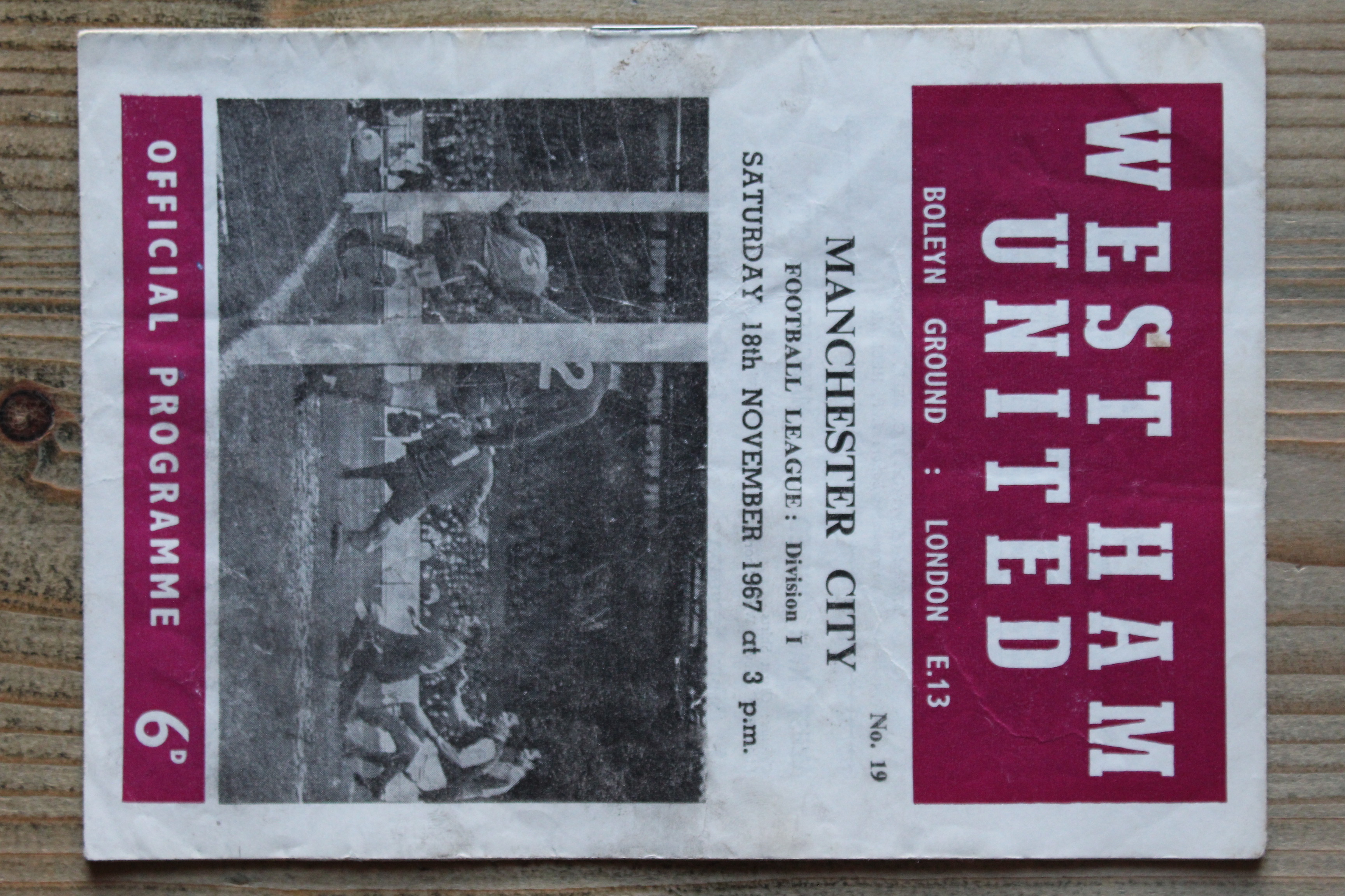 West Ham United FC v Manchester City FC