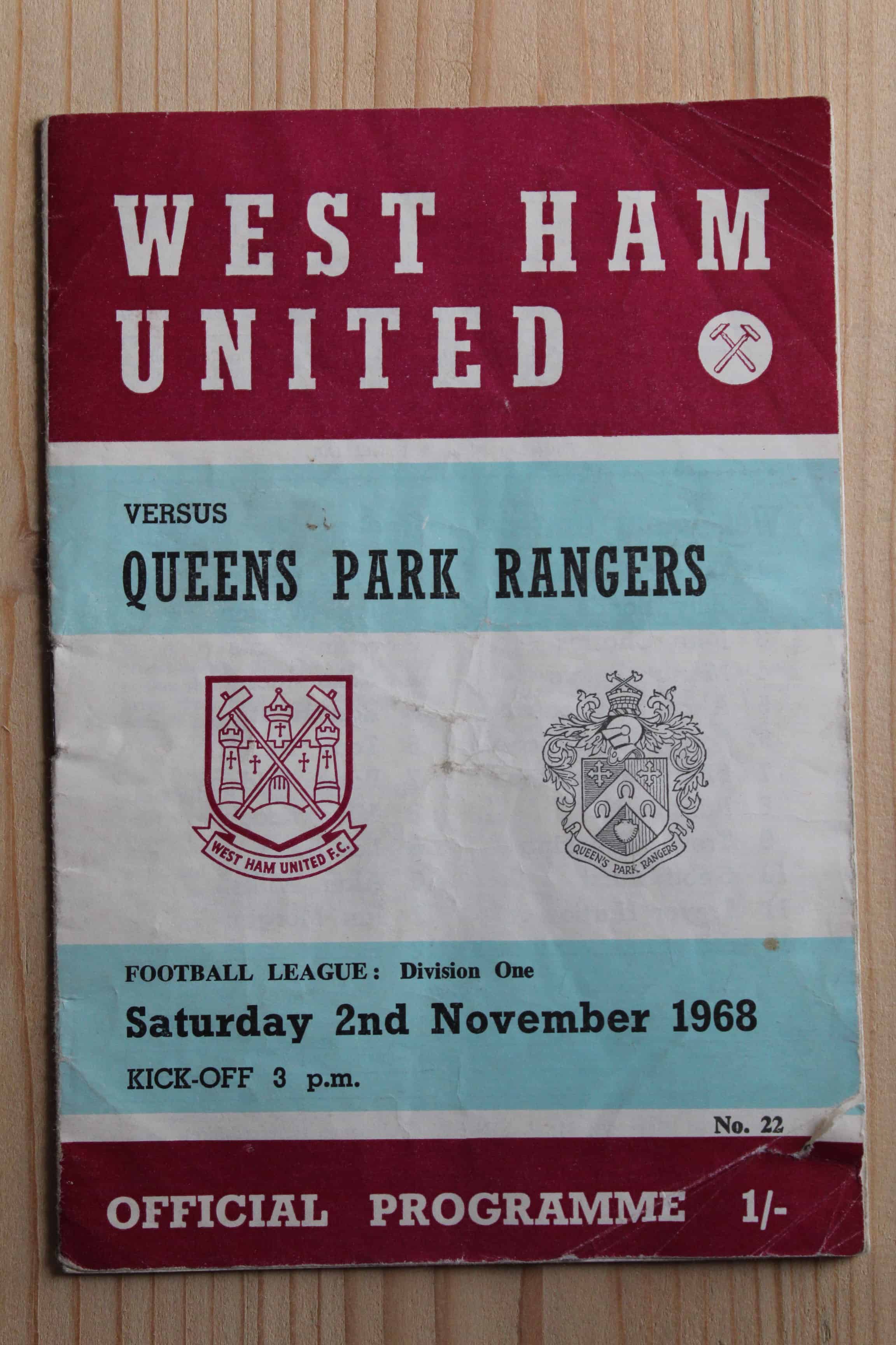 West Ham United FC v Queens Park Rangers FC