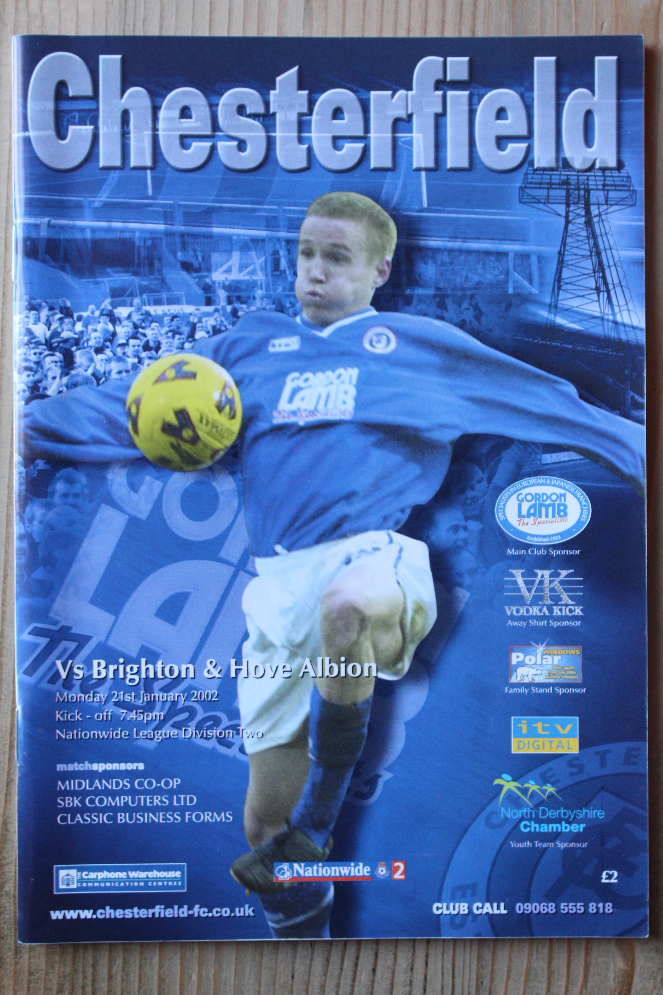 Chesterfield FC v Brighton & Hove Albion FC