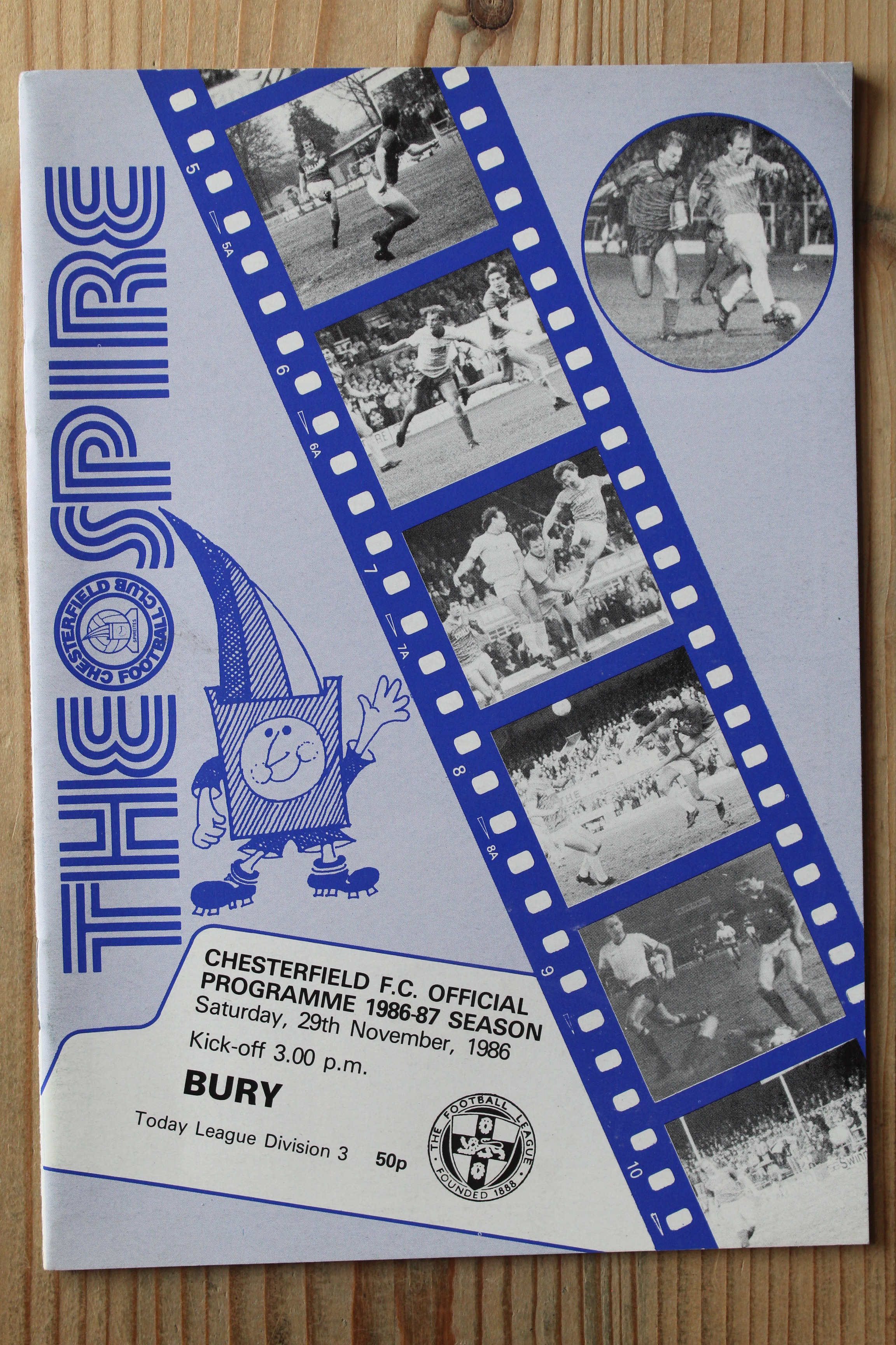 Chesterfield FC v Bury FC