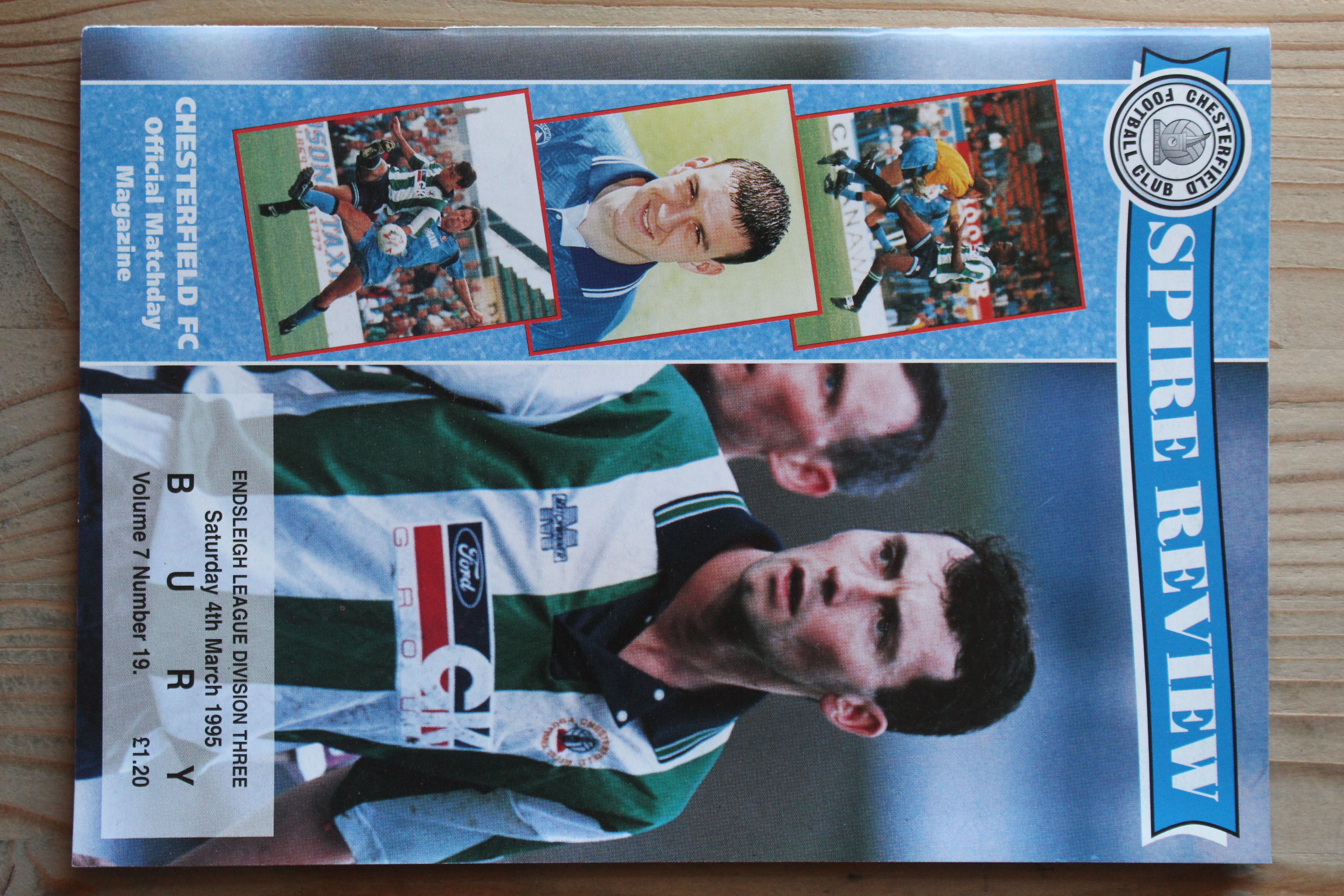 Chesterfield FC v Bury FC