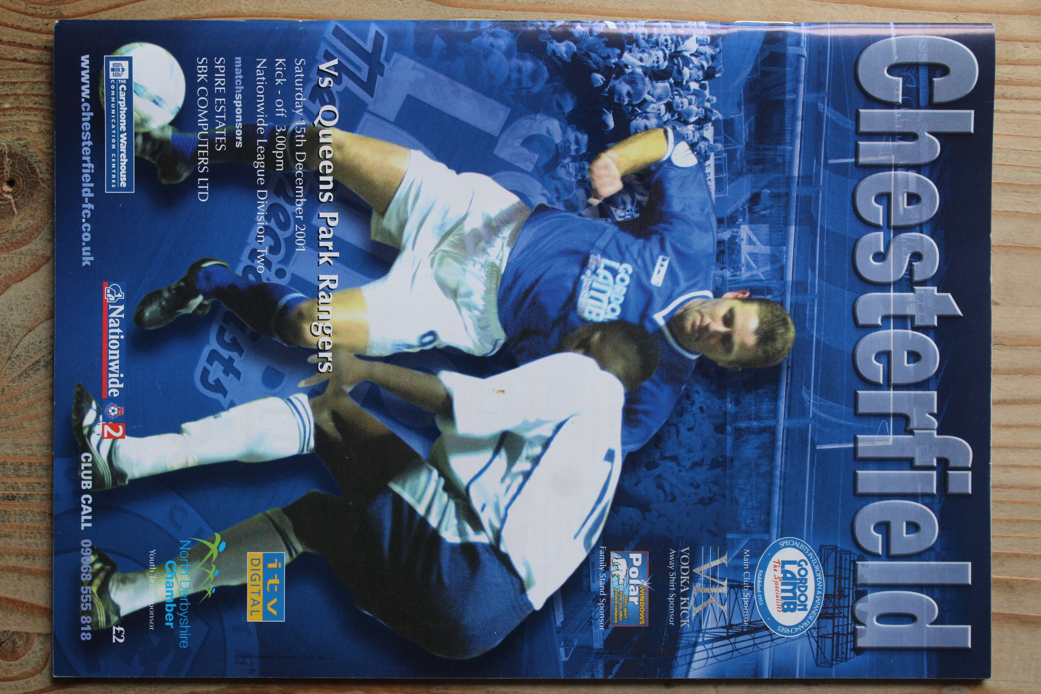 Chesterfield FC v Queens Park Rangers FC