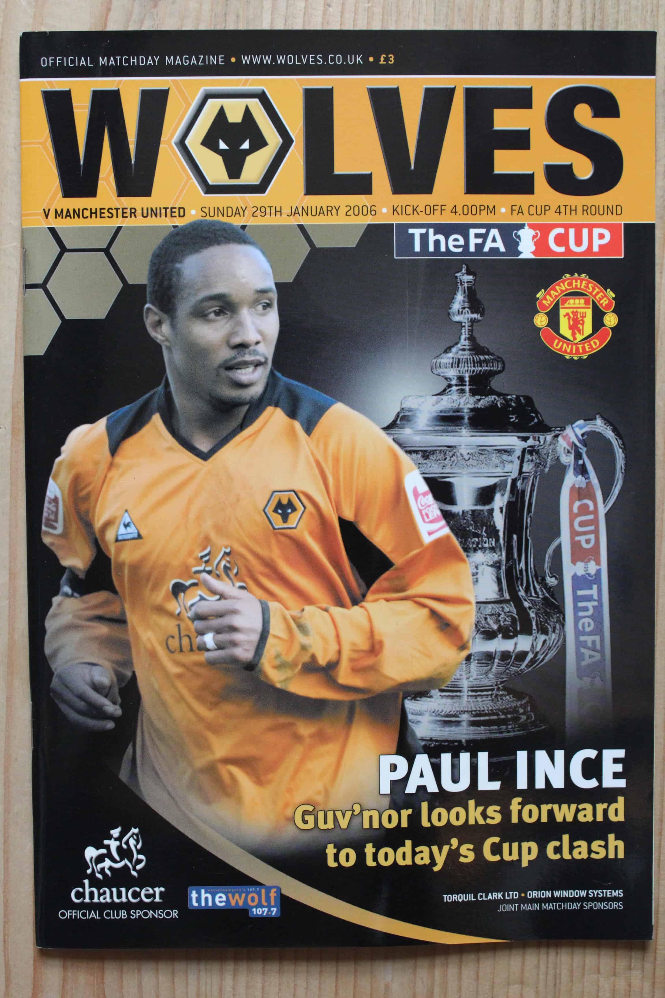 Wolverhampton Wanderers FC v Manchester United FC