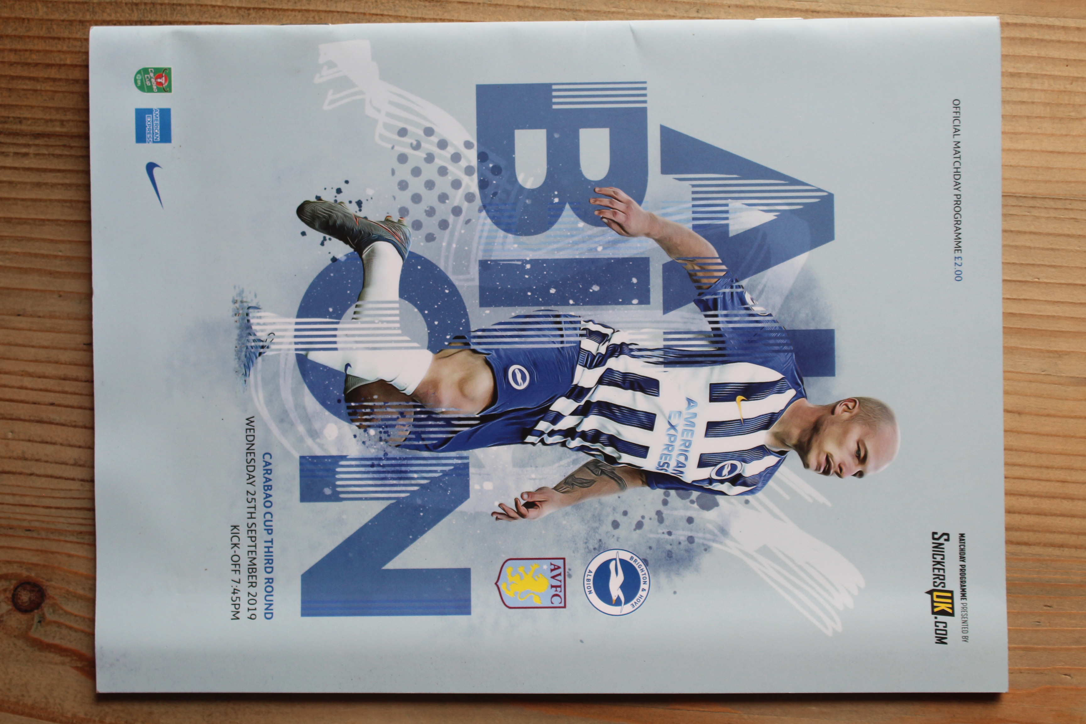 Brighton & Hove Albion FC v Aston Villa FC