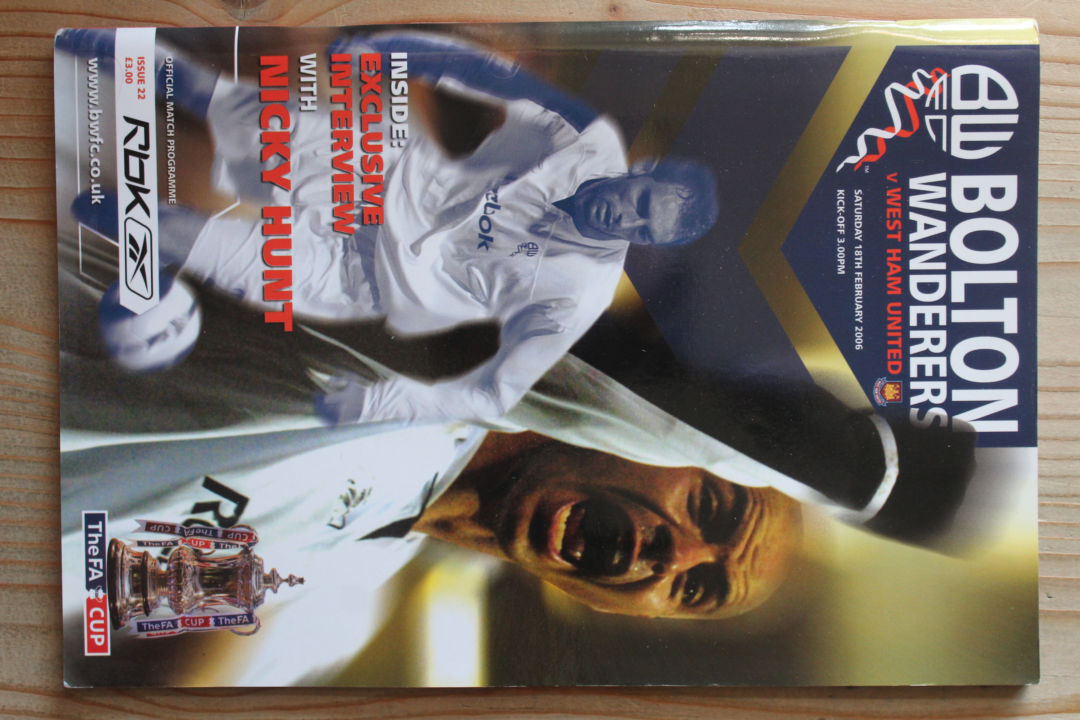 Bolton Wanderers FC v West Ham United FC