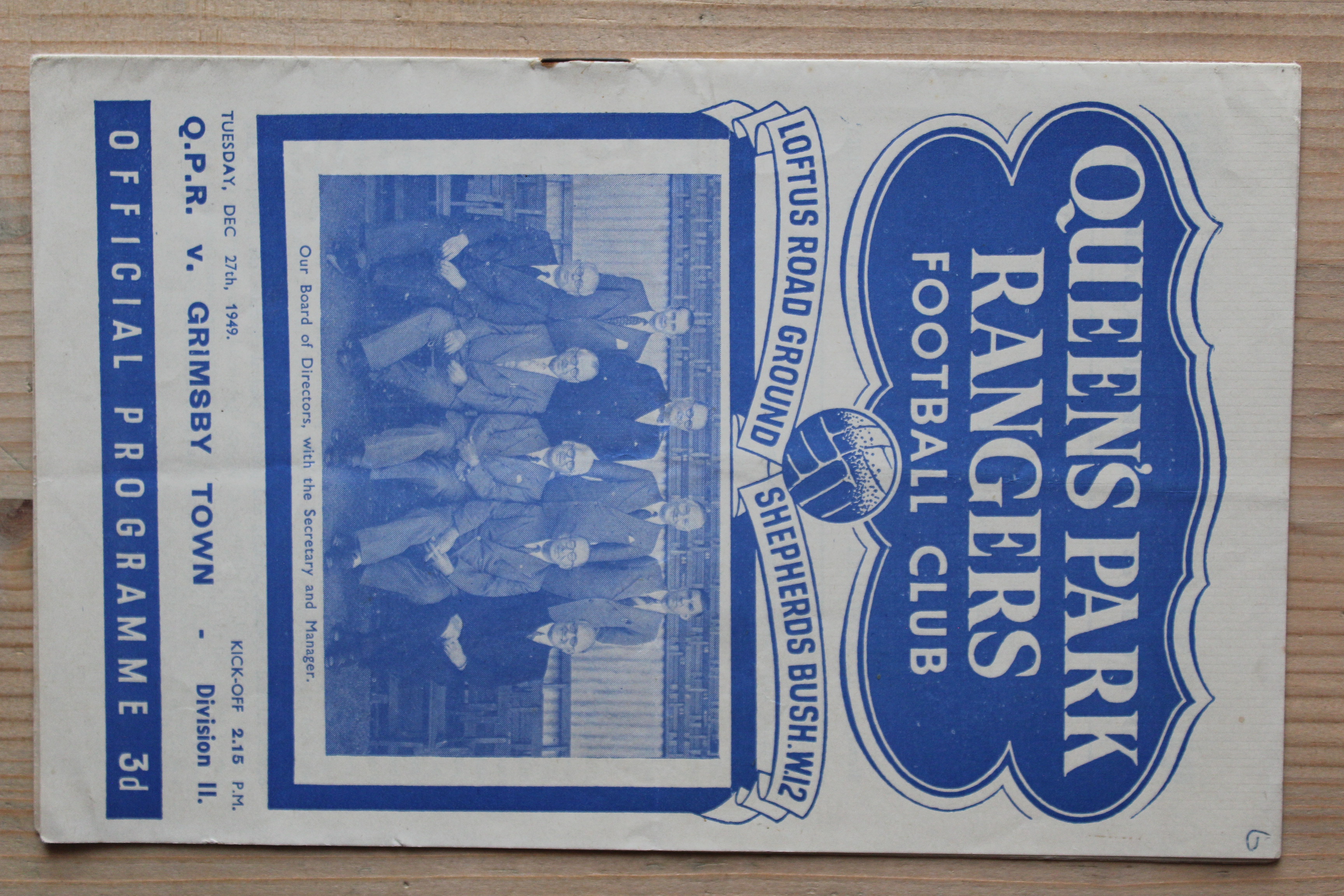 Queens Park Rangers FC v Grimsby Town FC