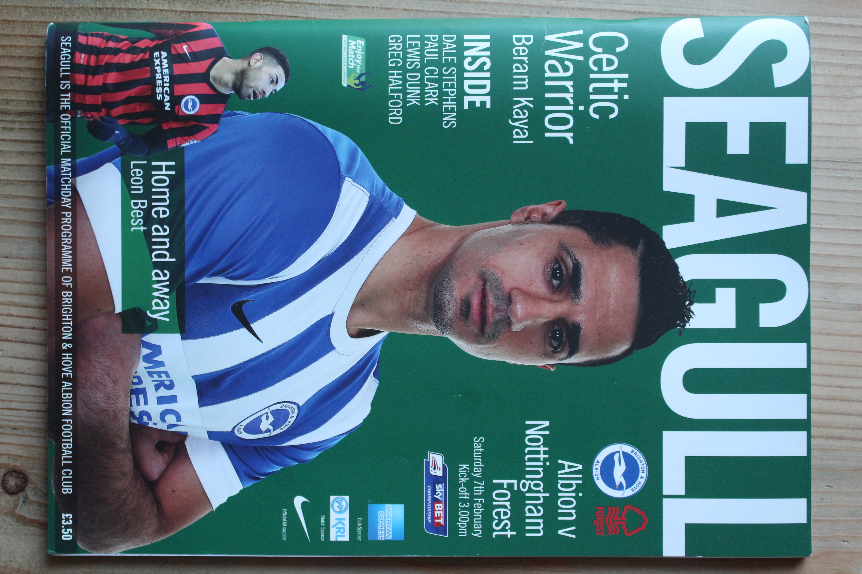 Brighton & Hove Albion FC v Nottingham Forest FC