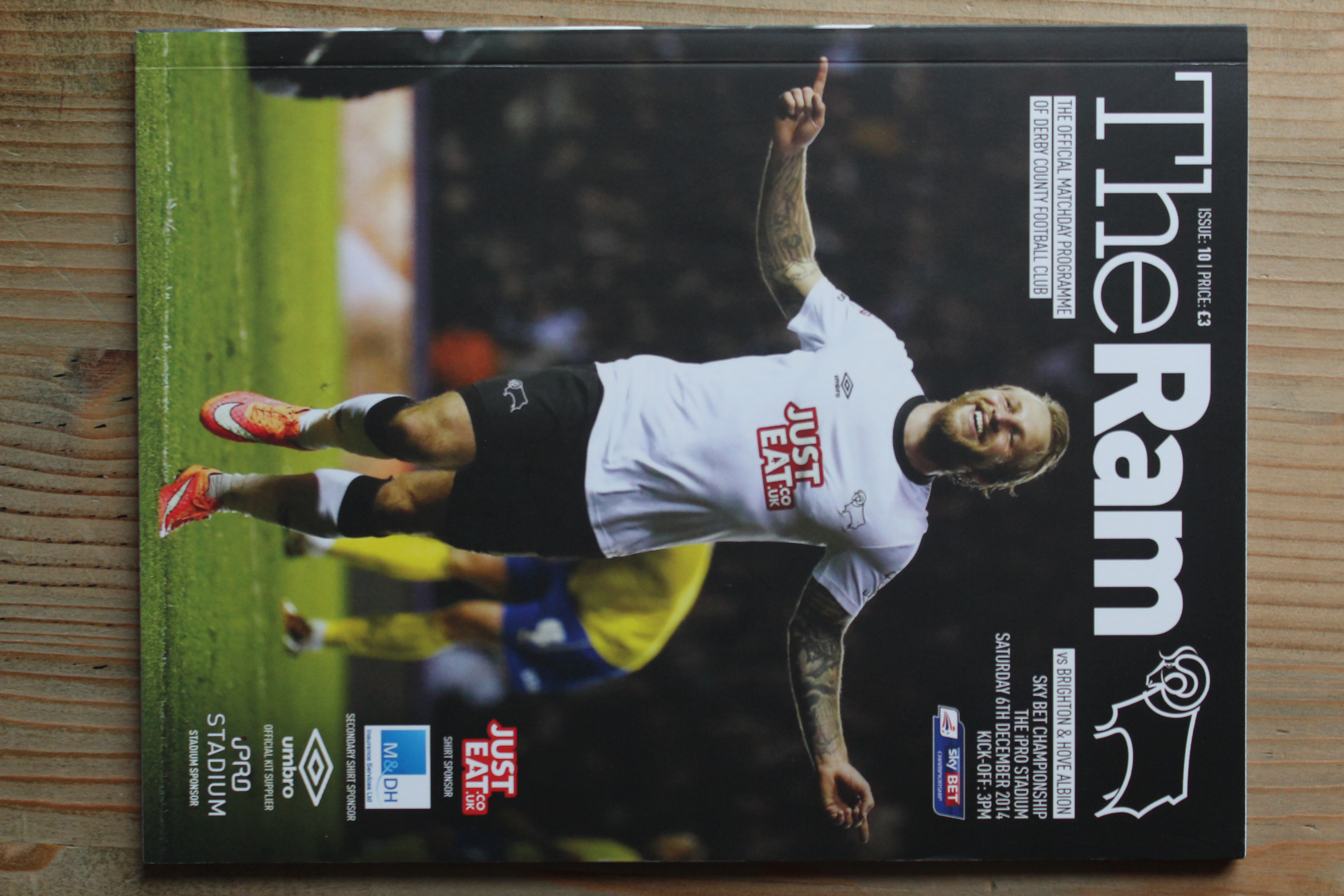 Derby County FC v Brighton & Hove Albion FC