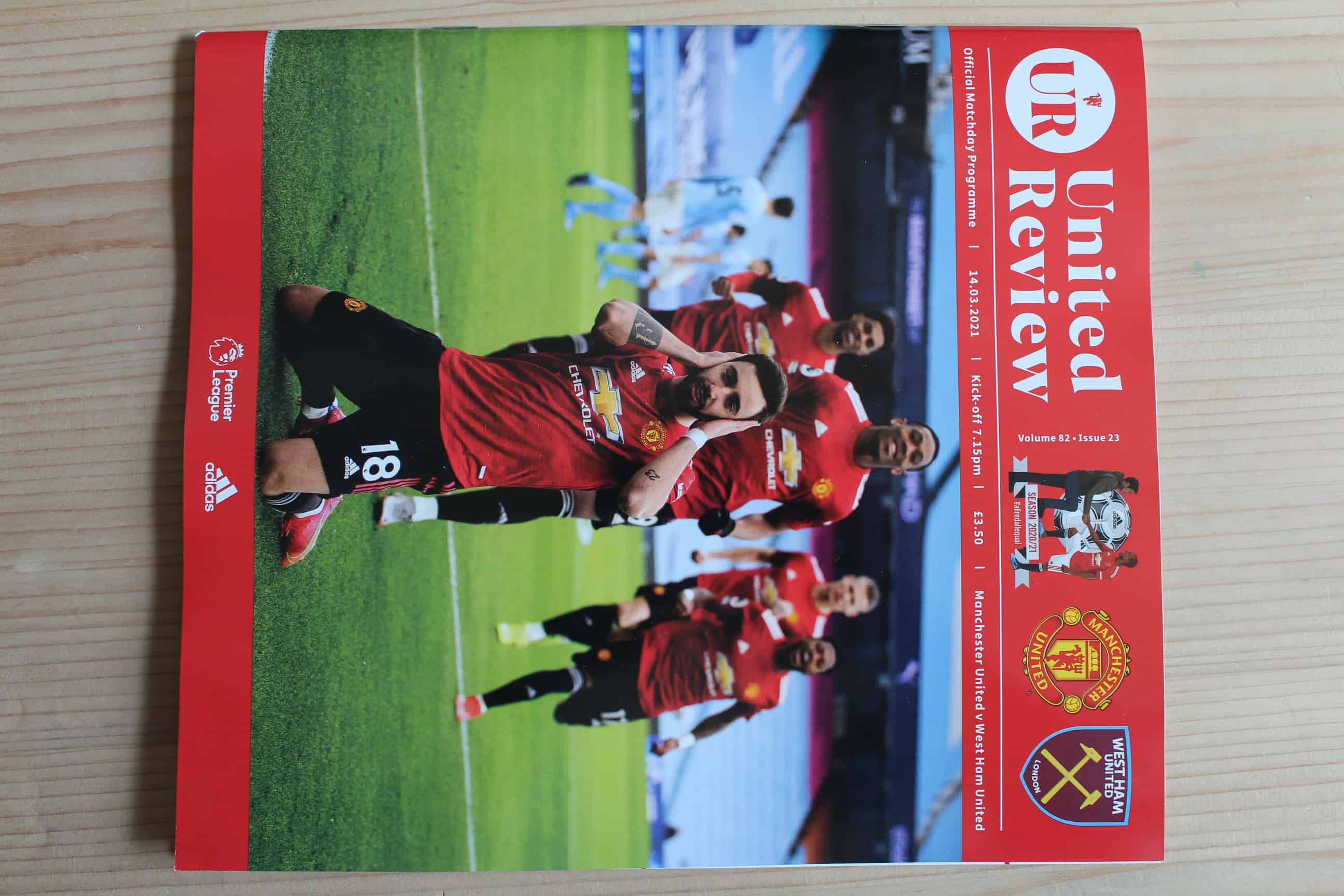 Manchester United FC v West Ham United FC