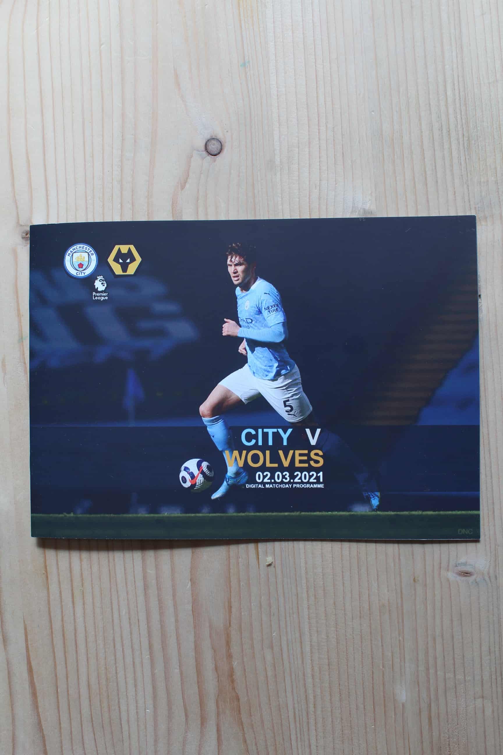 Manchester City FC v Wolverhampton Wanderers FC