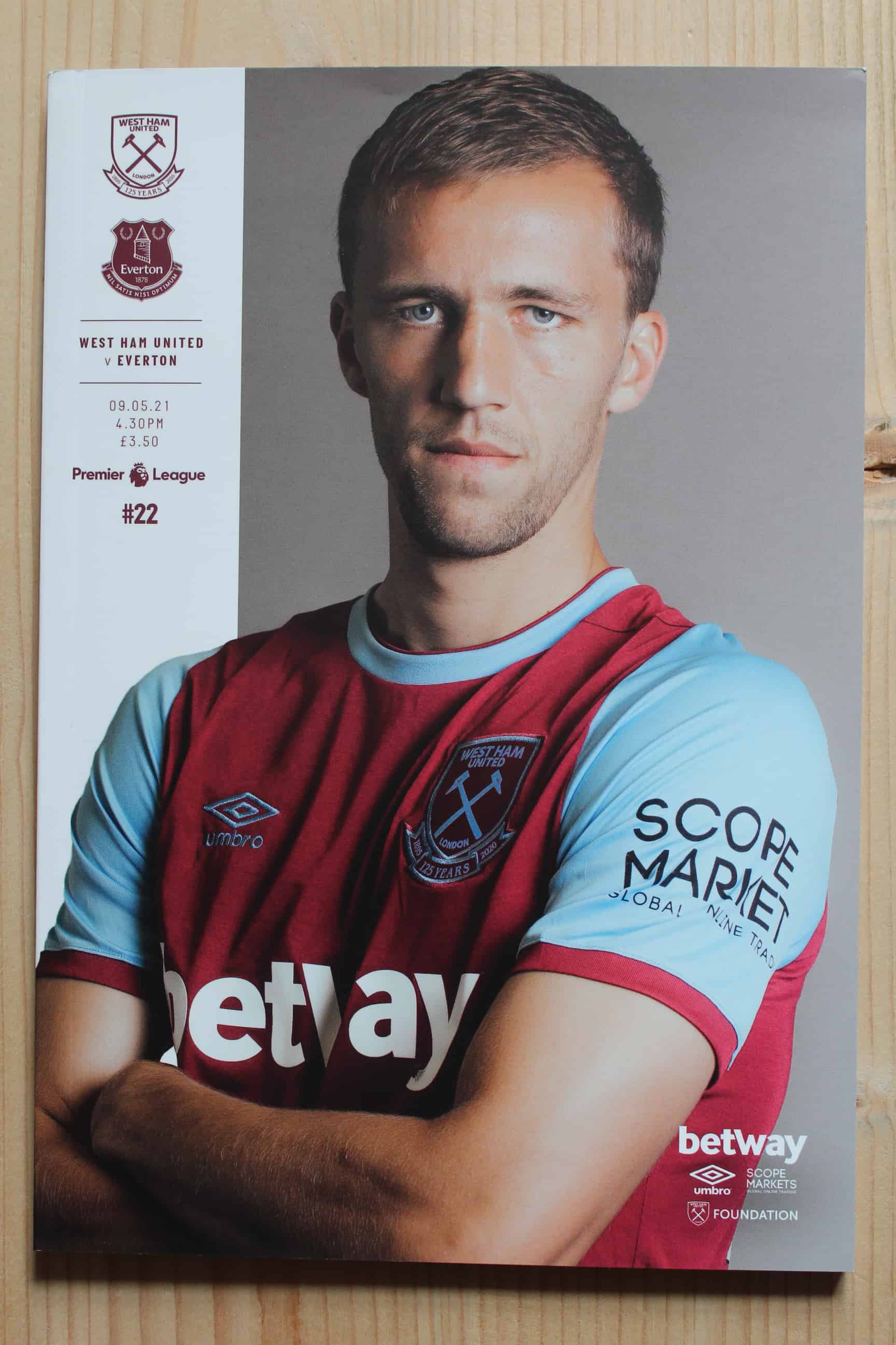 West Ham United FC v Everton FC
