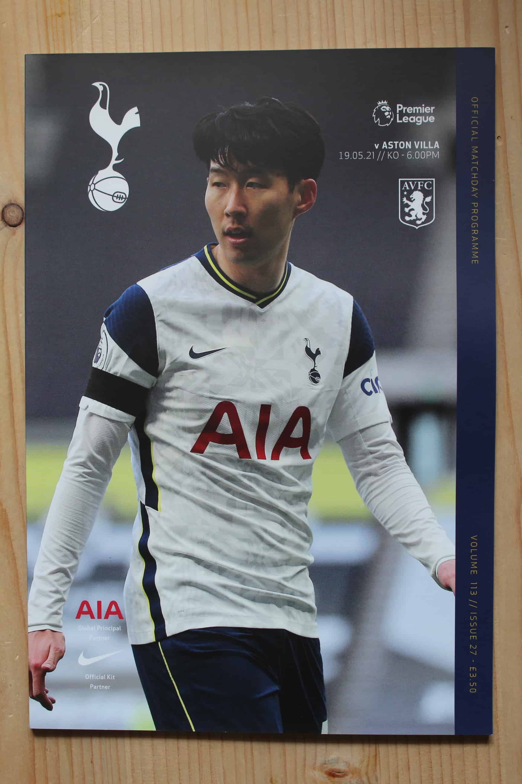 Tottenham Hotspur FC v Aston Villa FC