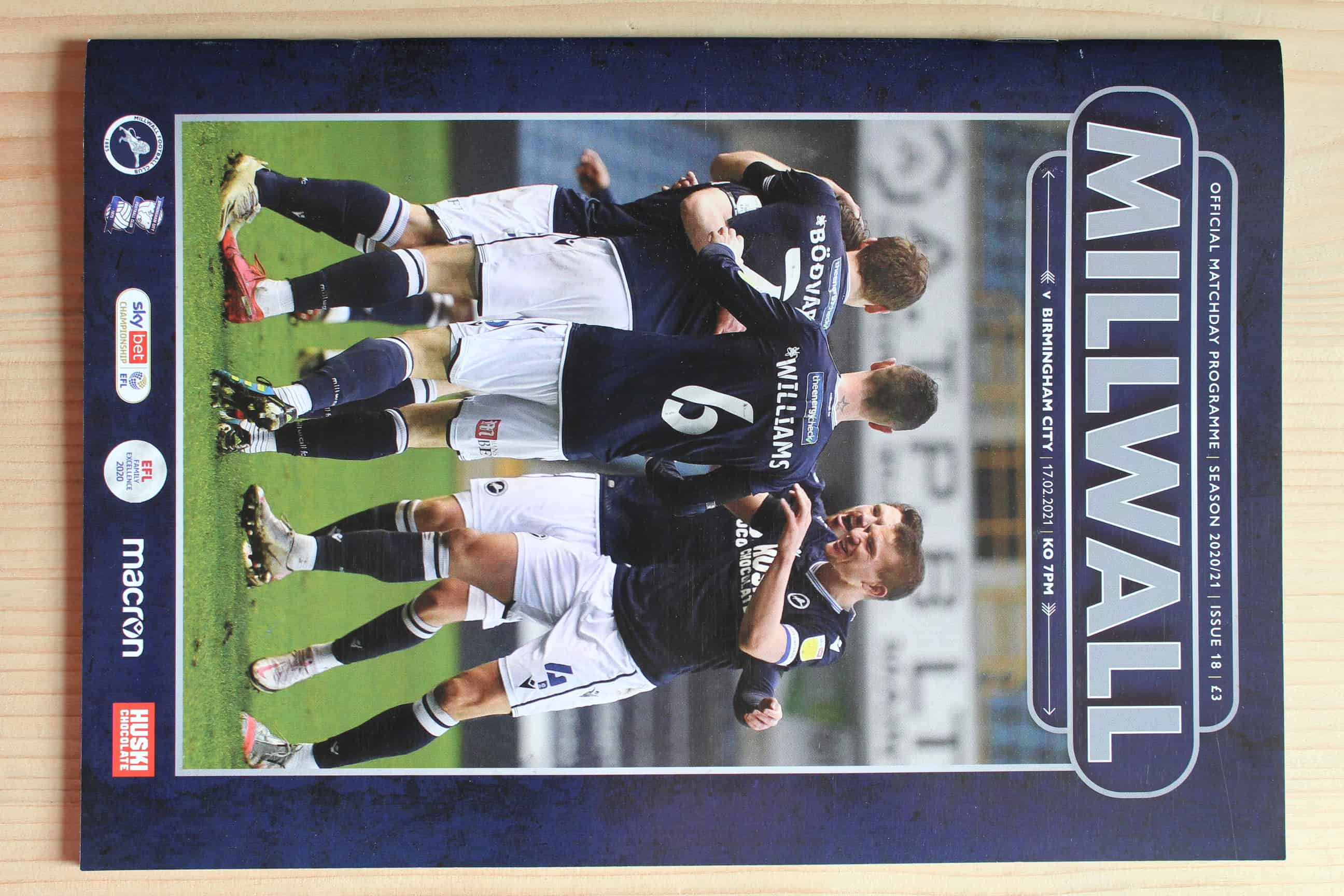 Millwall FC v Birmingham City FC