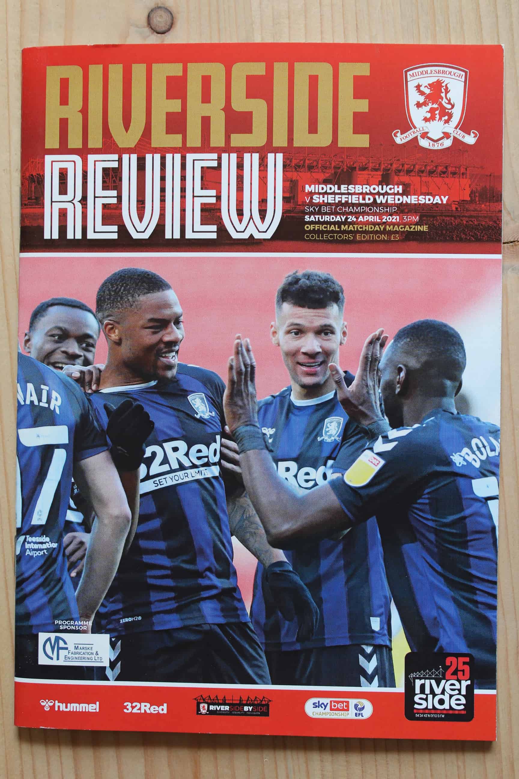 Middlesbrough FC v Sheffield Wednesday FC 