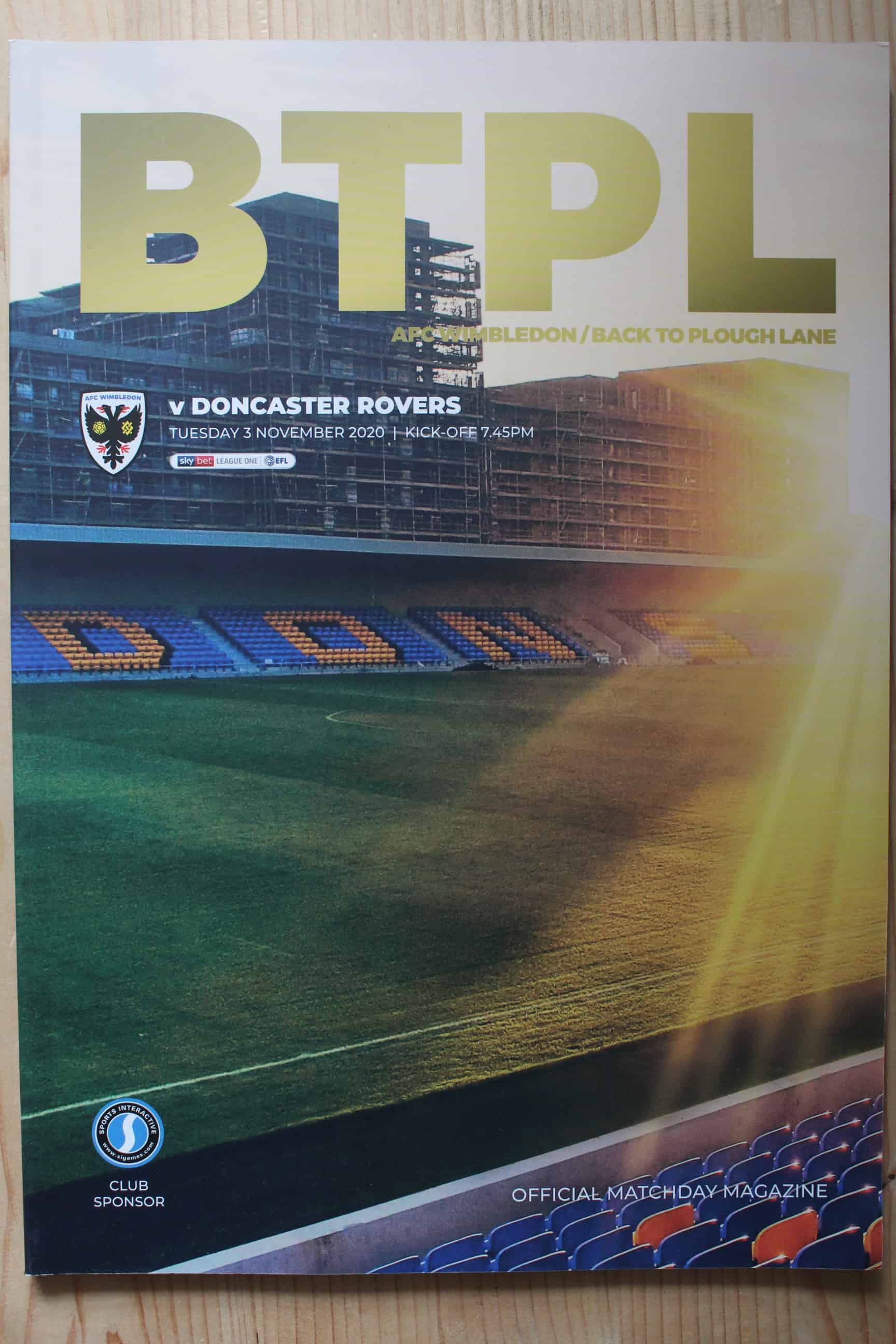 AFC Wimbledon FC v Doncaster Rovers FC