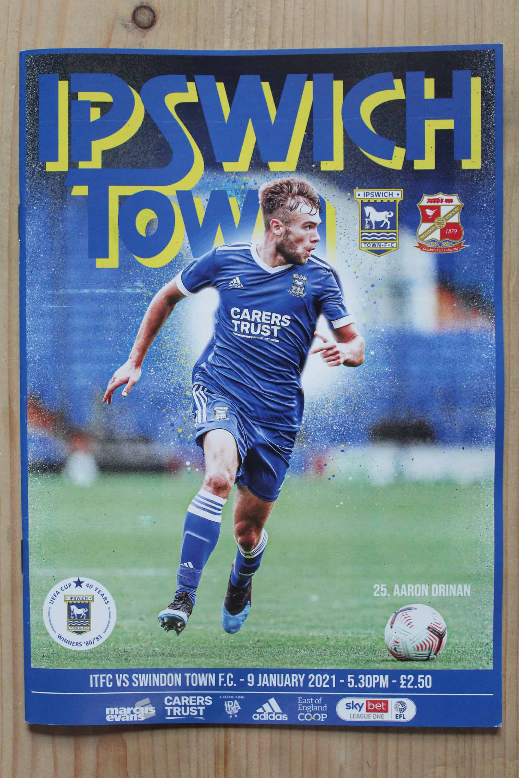 Ipswich Town Football Programmes for Sale Match Day Programmes