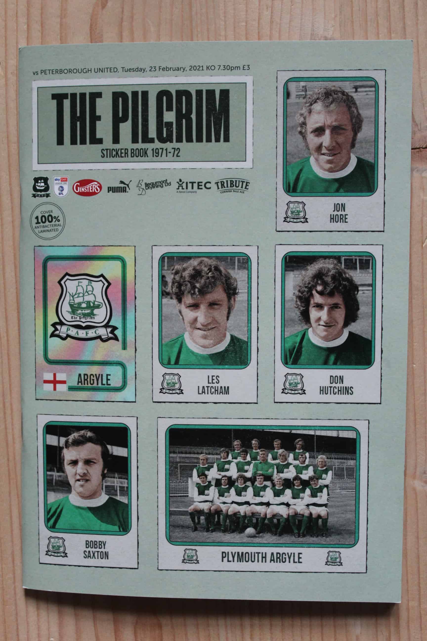 Plymouth Argyle FC v Peterborough United FC